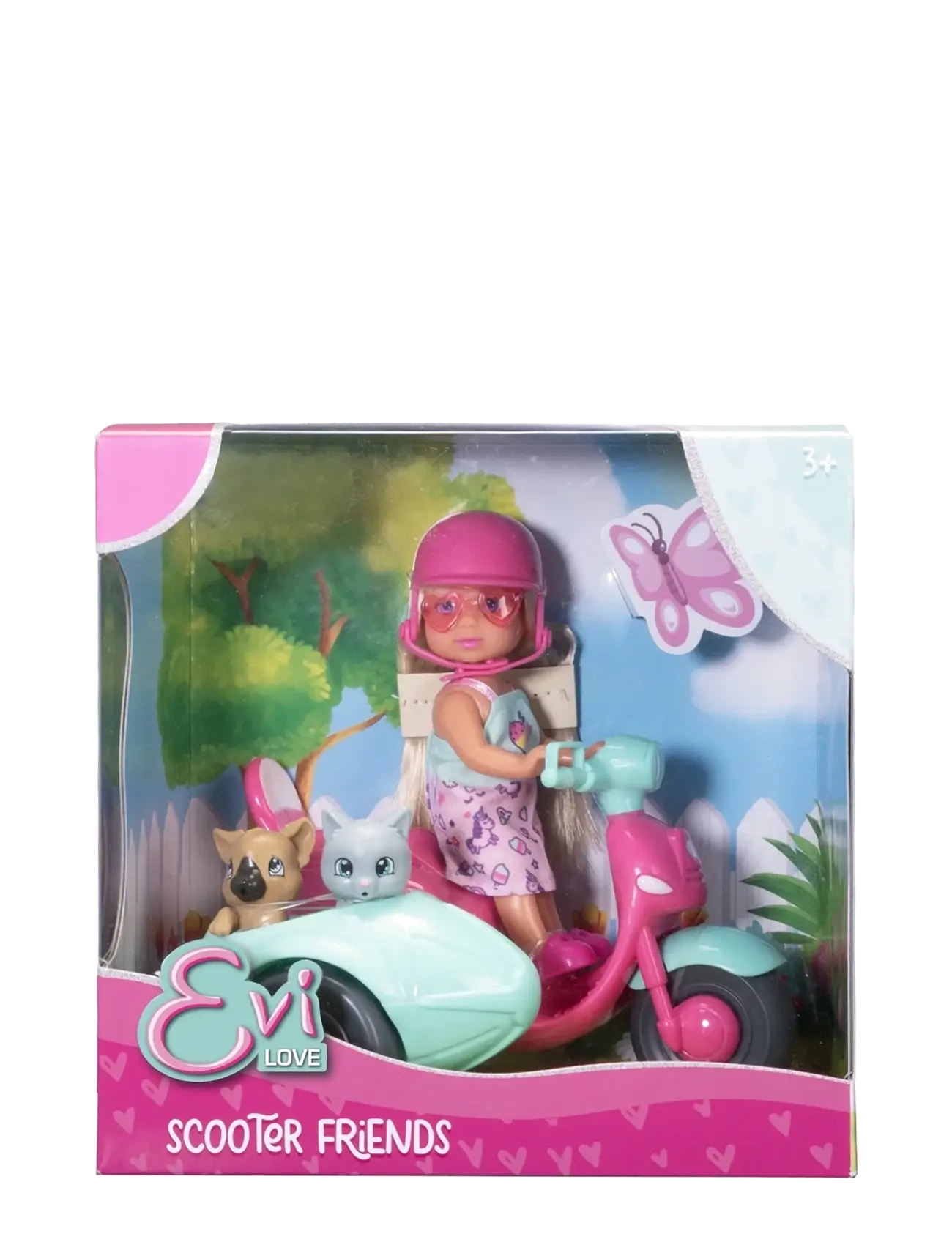 Simba Toys - Evi LOVE Scooter Vänner - dockor - pink - 1