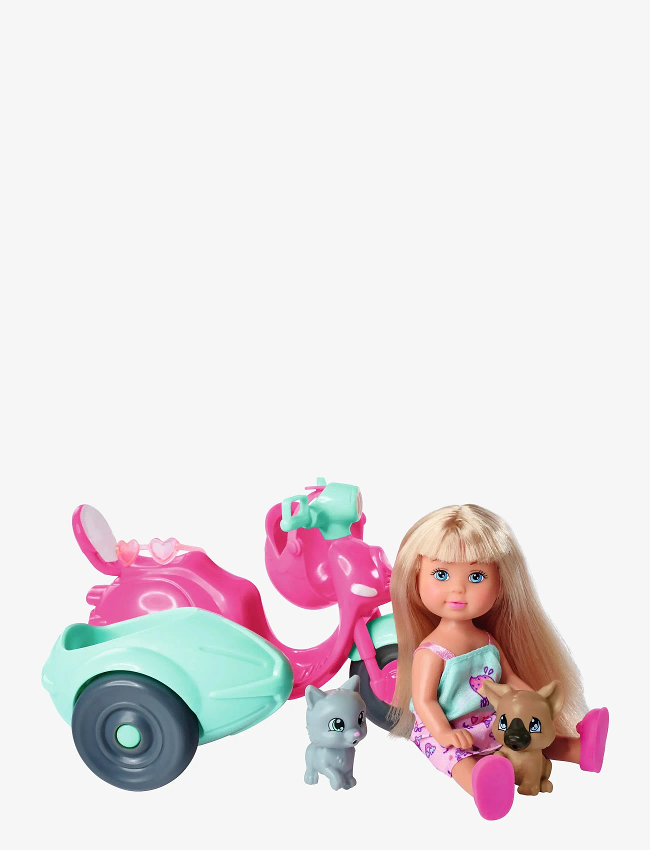 Simba Toys - Evi LOVE Scooter Friends - puppen - pink - 2