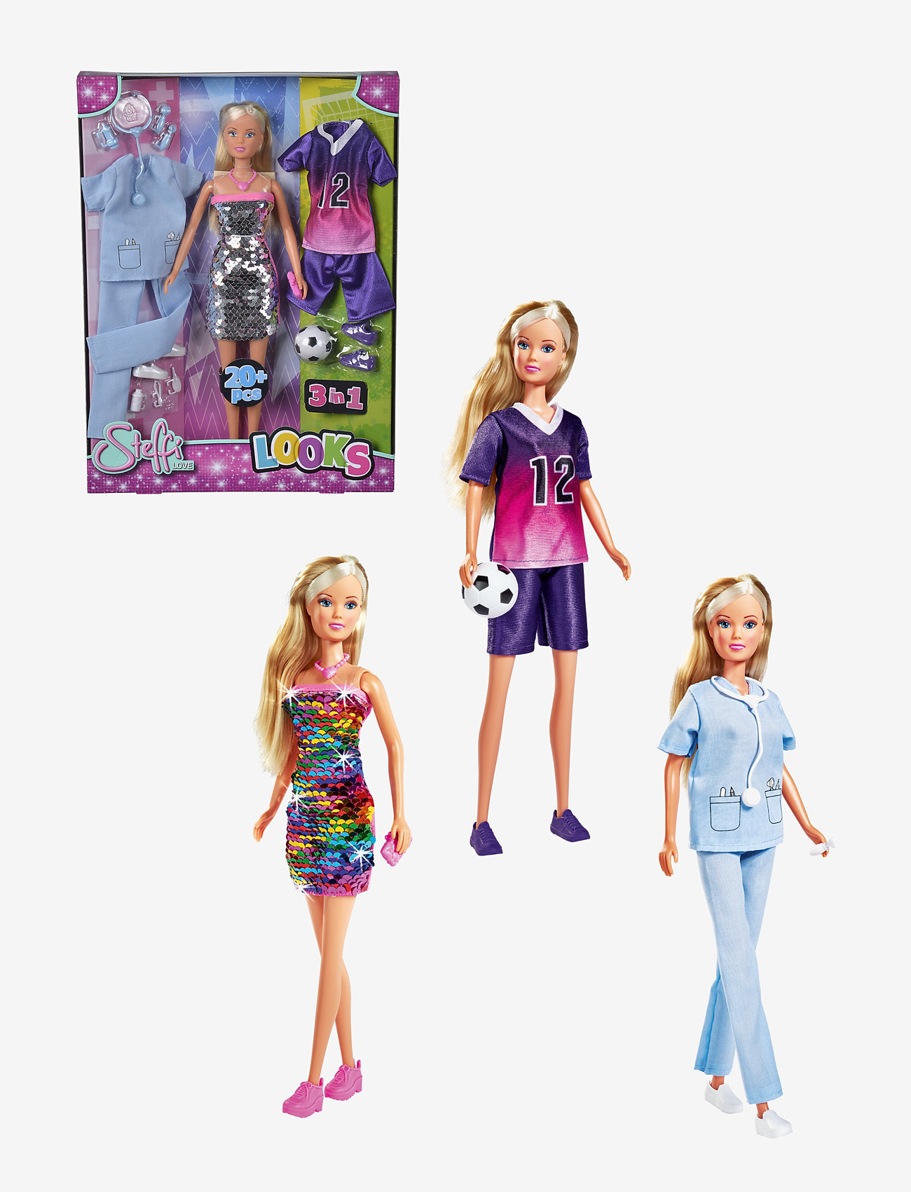 Simba Toys - Steffi LOVE Looks - julegaver under 300kr - silver - 0