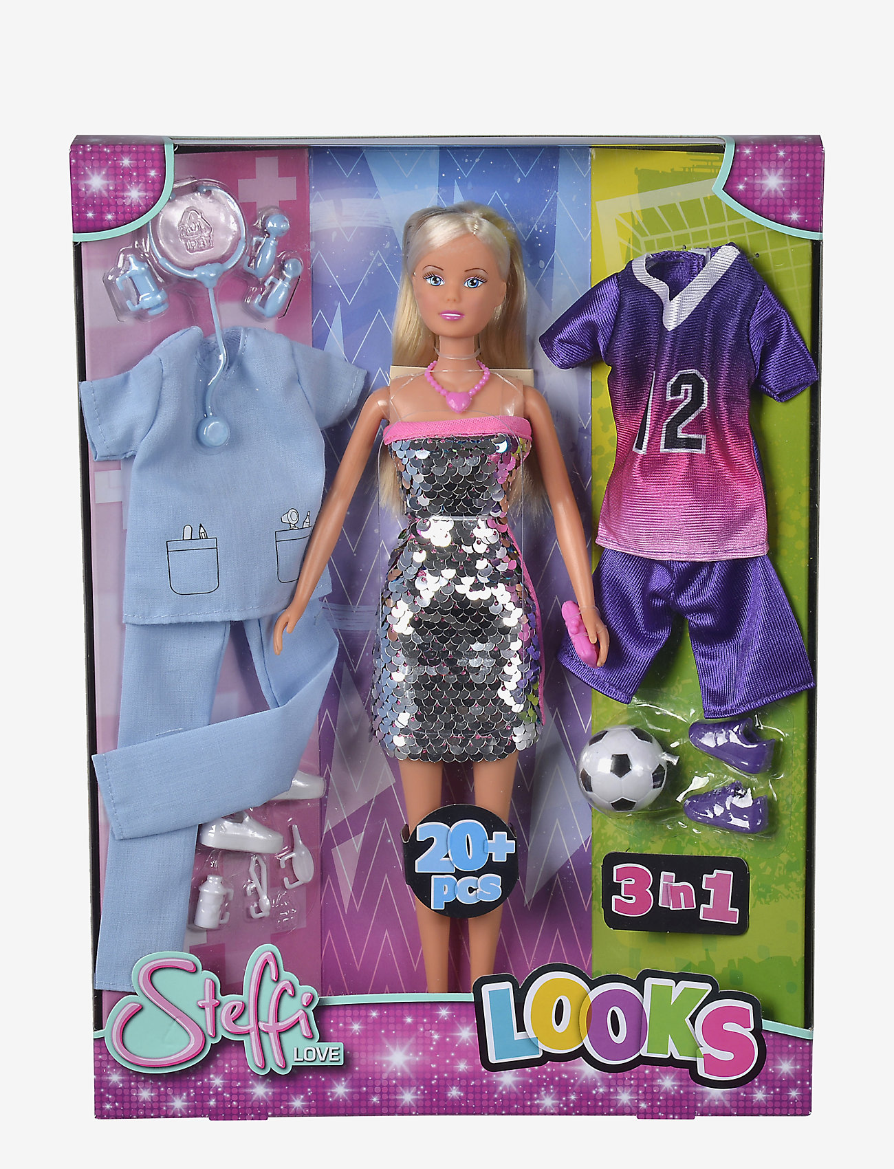 Simba Toys - Steffi LOVE Looks - julegaver under 300kr - silver - 1