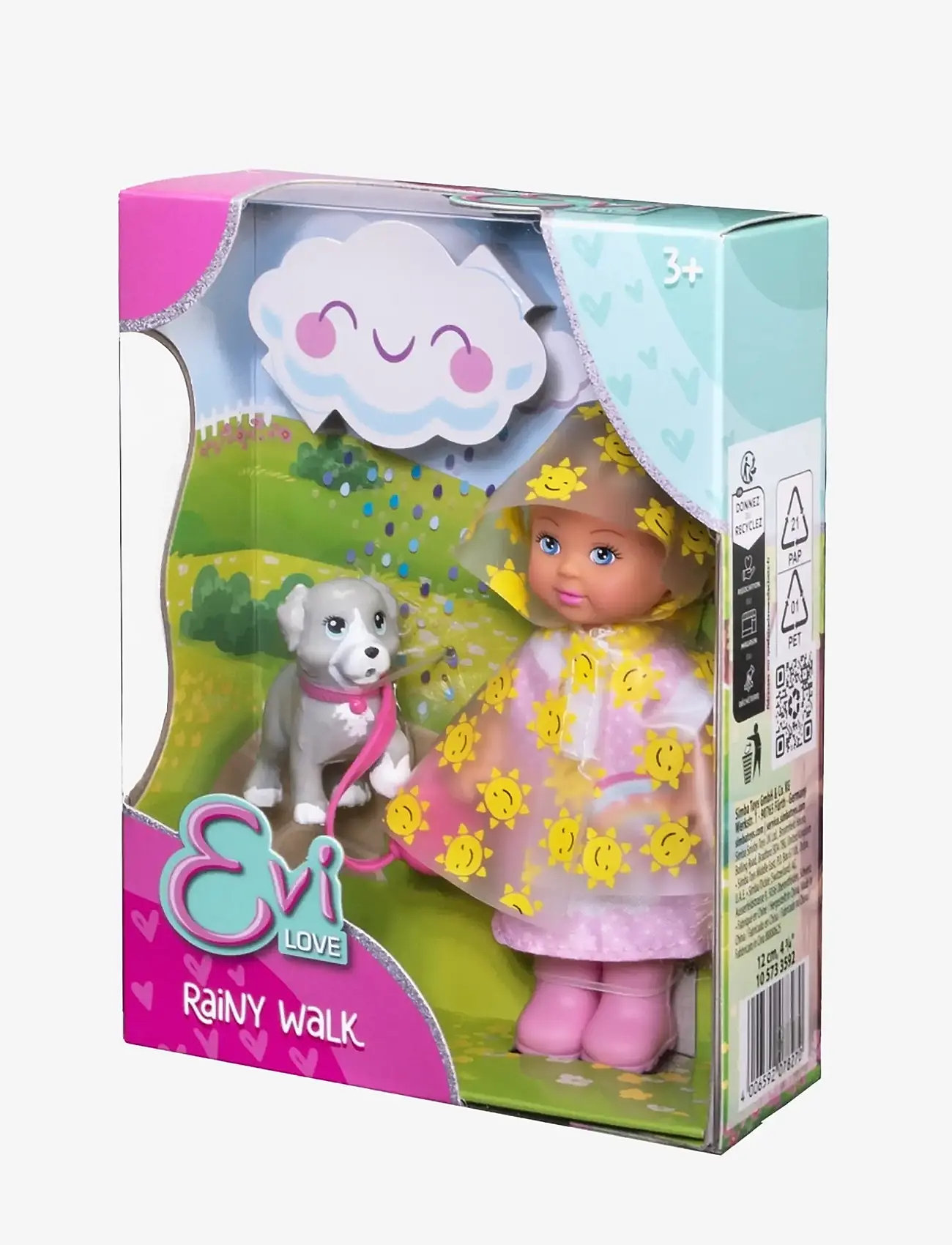 Simba Toys - Evi LOVE Rainy Walk - puppen - yellow - 1