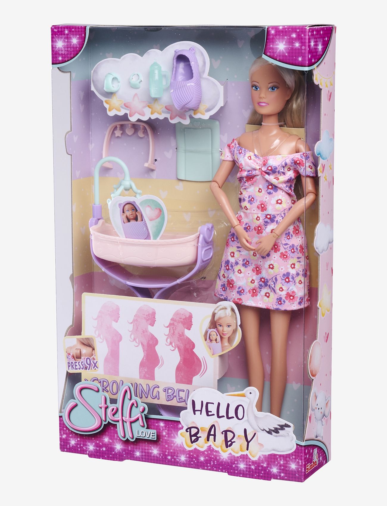 Simba Toys - Steffi LOVE Pregnant with Growing Belly - puppen - multi coloured - 2