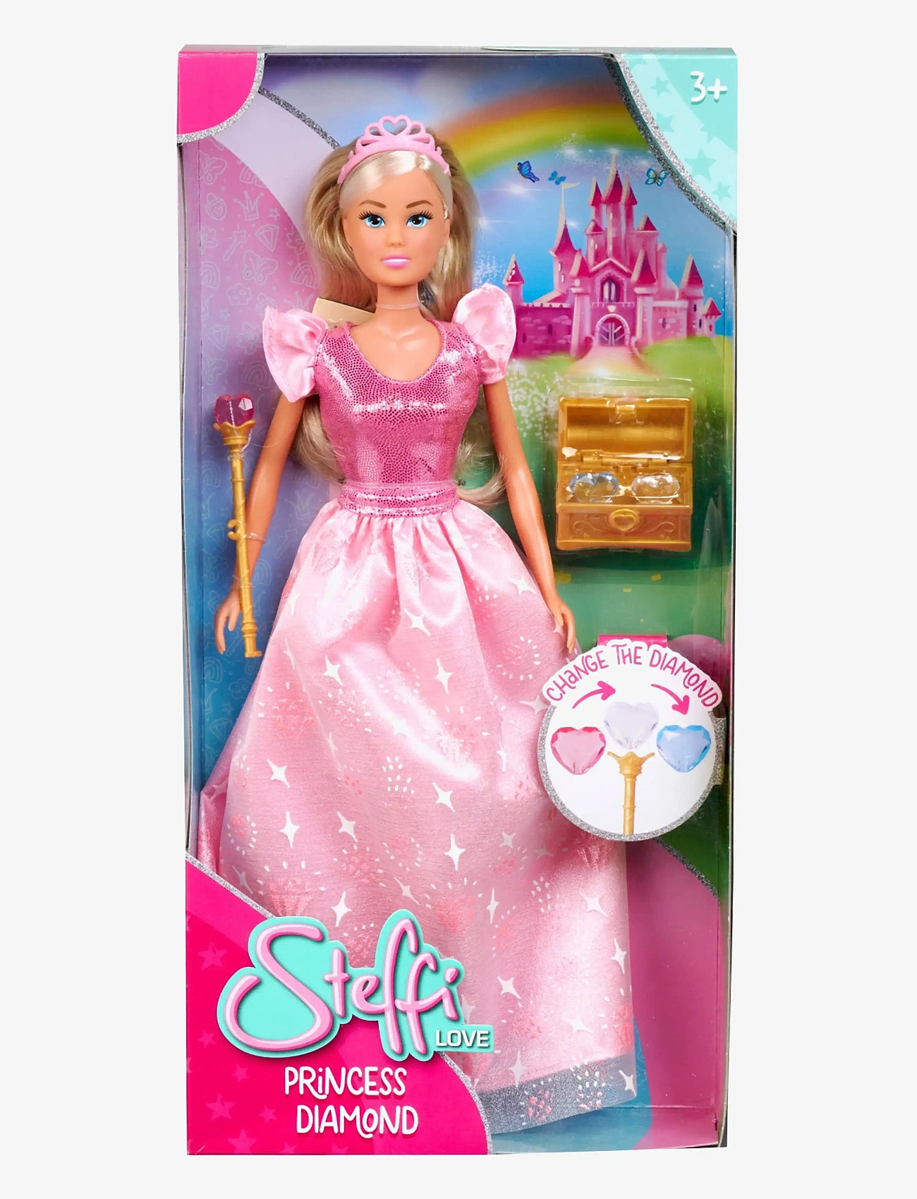 Simba Toys - Steffi LOVE Princess Diamond - puppen - pink - 1