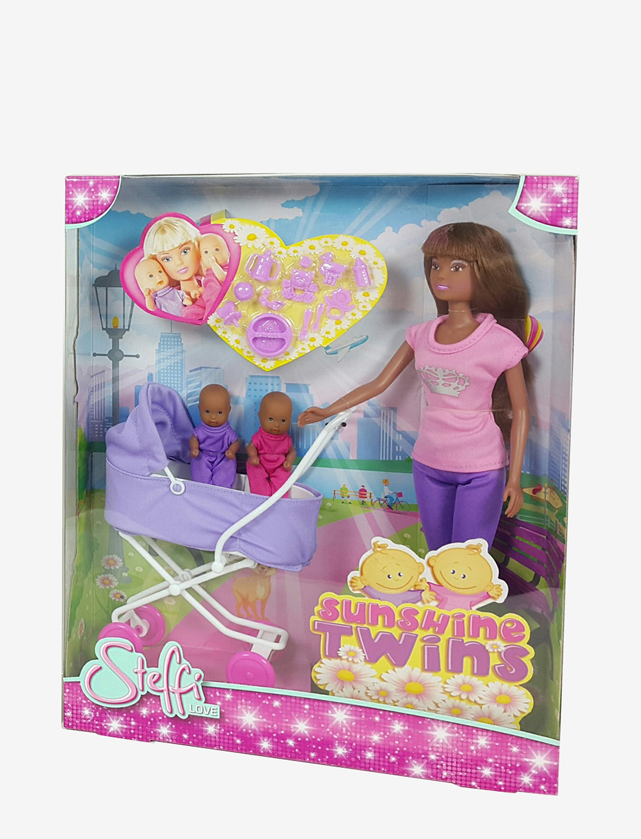 Simba Toys - SL Sunshine Twins, 2-ass. - dockor - multi coloured - 3
