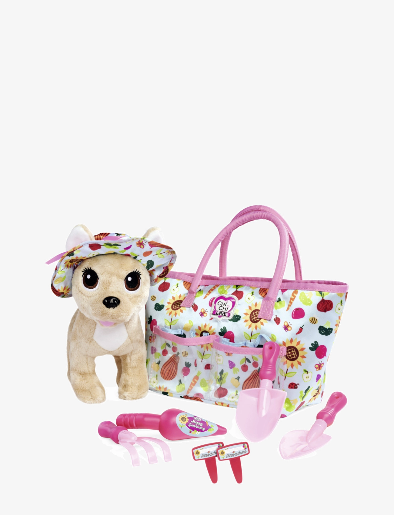 SIMBA Spielzeug Chichi Love Gosedjur Med Trädgårdsredskap Pink - One Size - Kinder