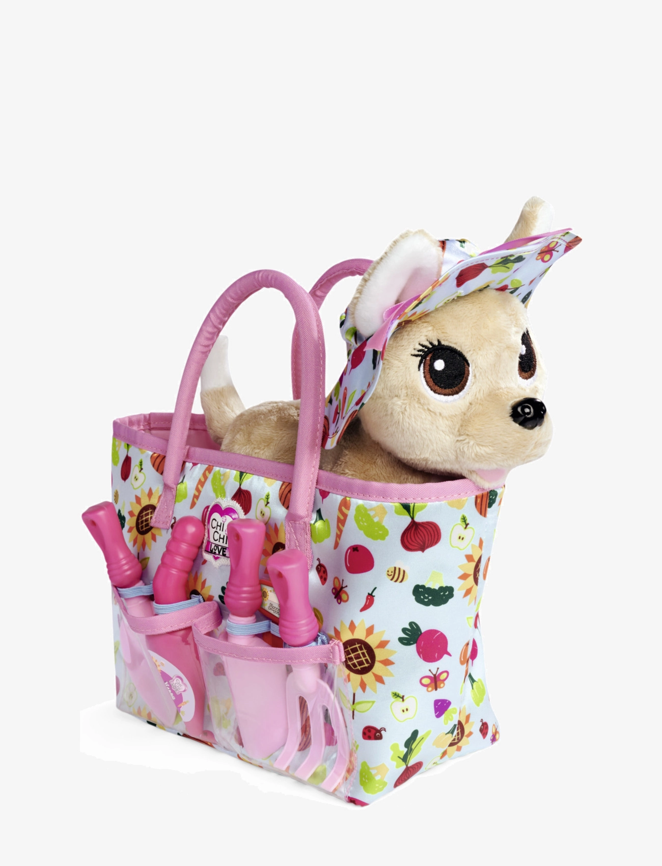 Simba Toys - ChiChi LOVE Gosedjur med Trädgårdsredskap - tøjdyr - pink - 4