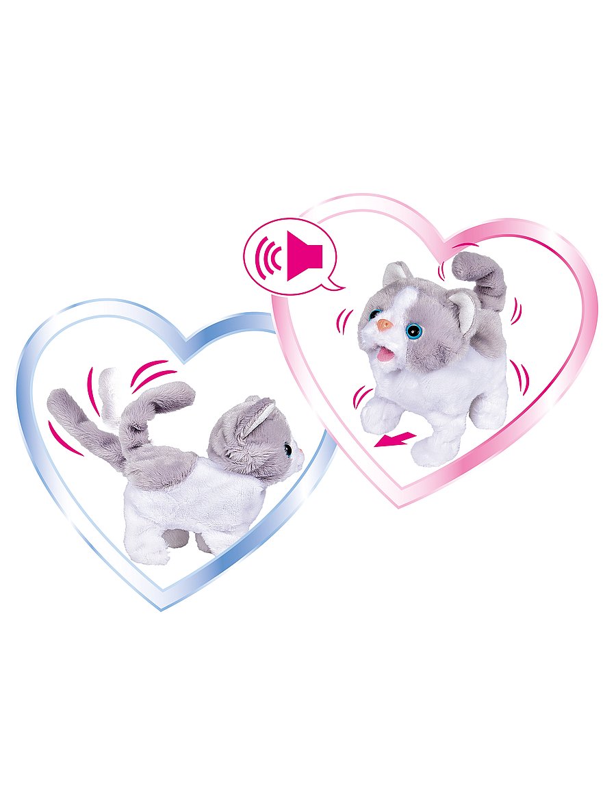 Simba Toys - ChiChi LOVE Gående Kattunge - interaktiva djur - white - 3