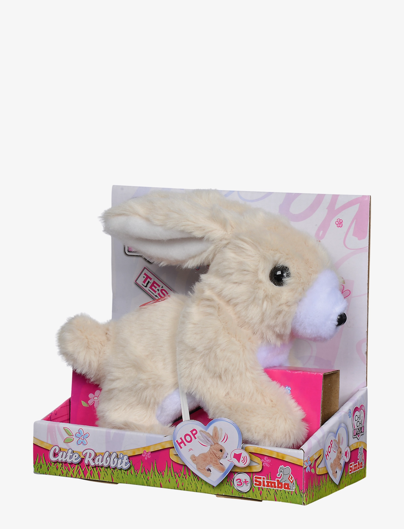 Simba Legetøj Chichi Love Rabbit, One Size, Beige, Interaktive Dyr Og Robotter > Interaktive Dyr, Børn