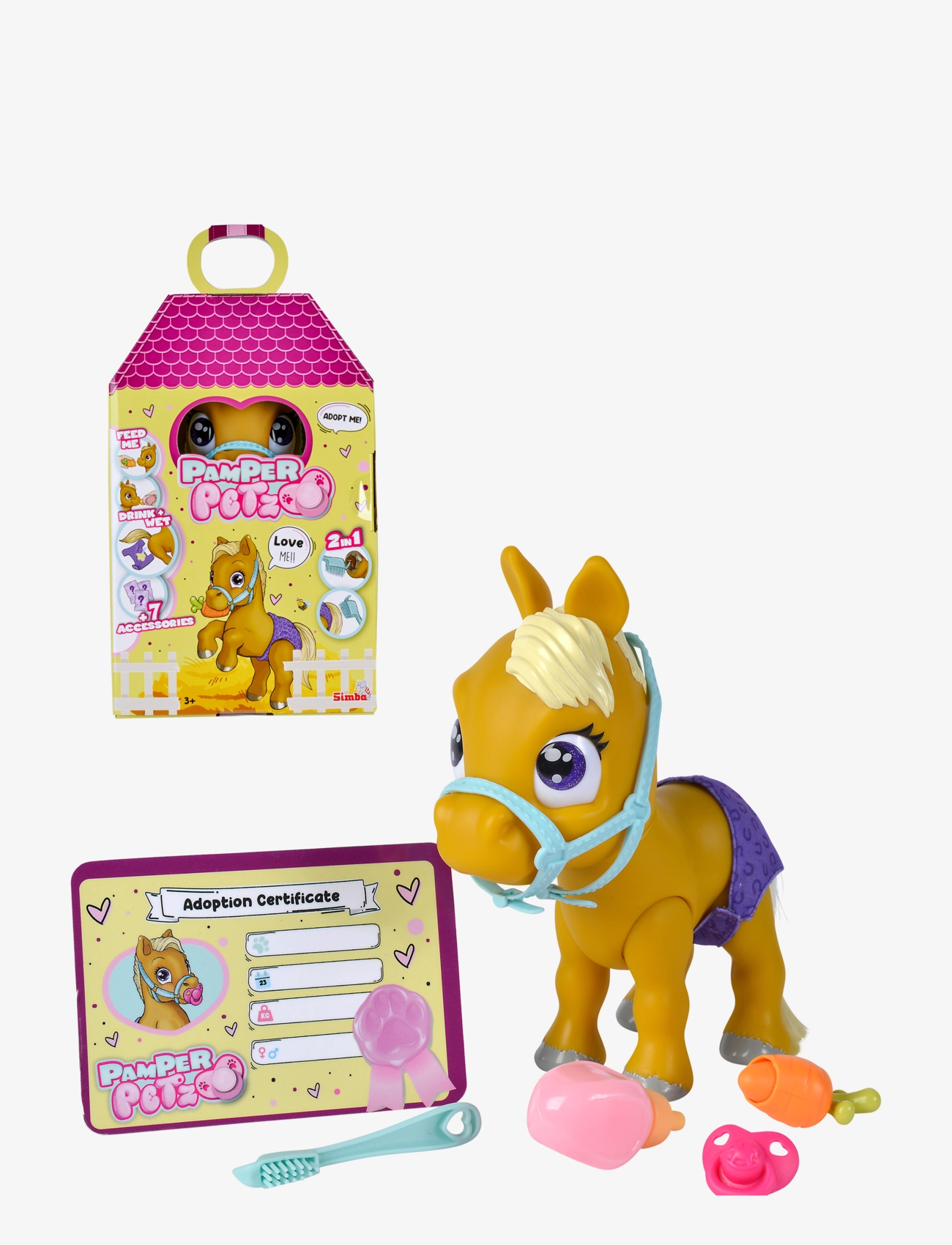 SIMBA Spielzeug Pamper Petz Pony Patterned - One Size - Kinder