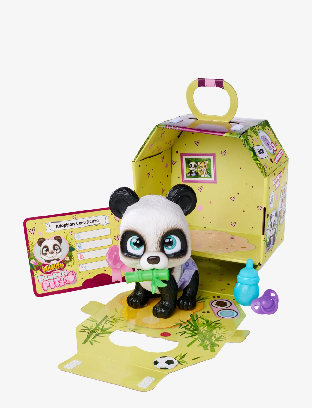 Simba Legetøj Pamper Petz Panda, One Size, Multi/patterned, Interaktive Dyr Og Robotter > Interaktive Dyr, Børn
