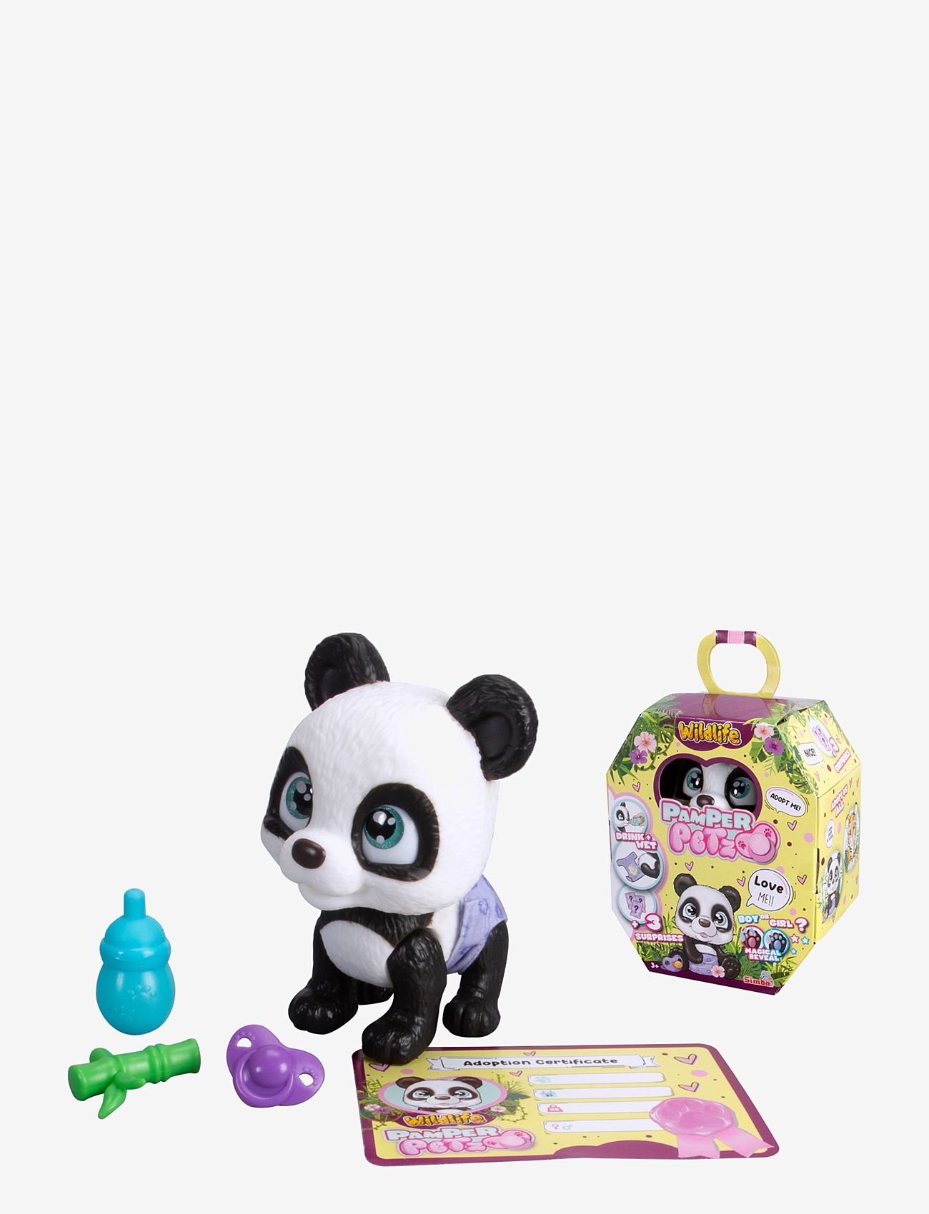 Simba Toys - Pamper Petz Panda - interaktive dyr - multi coloured - 2
