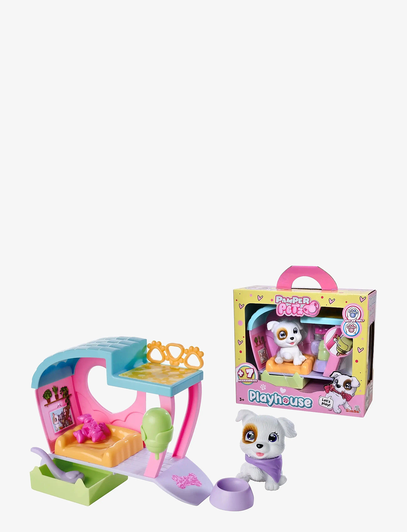 Simba Toys - Pamper Petz Lekhus - play sets - multi coloured - 1