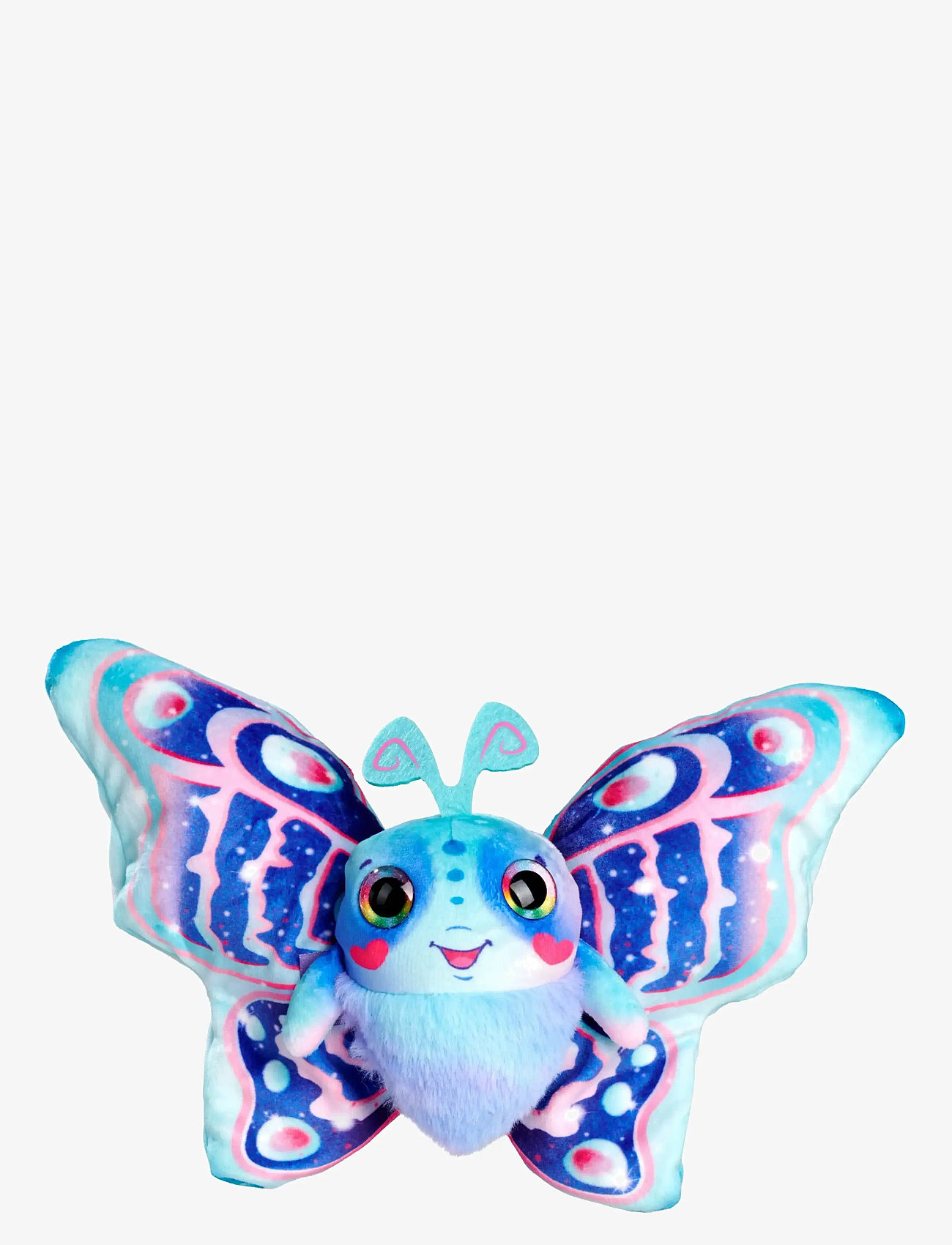 Simba Toys - Fluffy Fly Butterfly Plush, Blue - tøjdyr - blue - 1