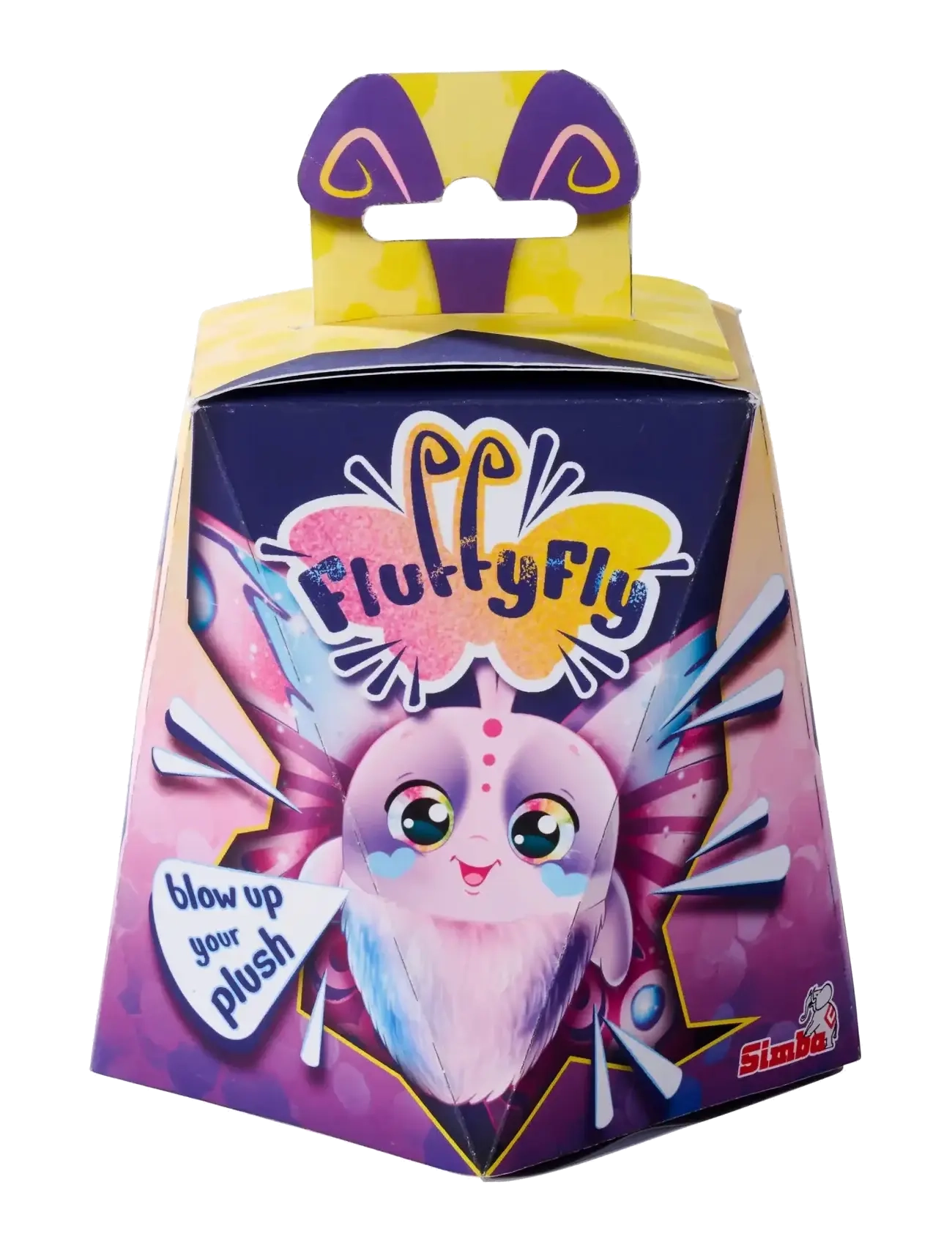 Simba Toys - Fluffy Fly Butterfly Plush, Pink - kosedyr - pink - 2