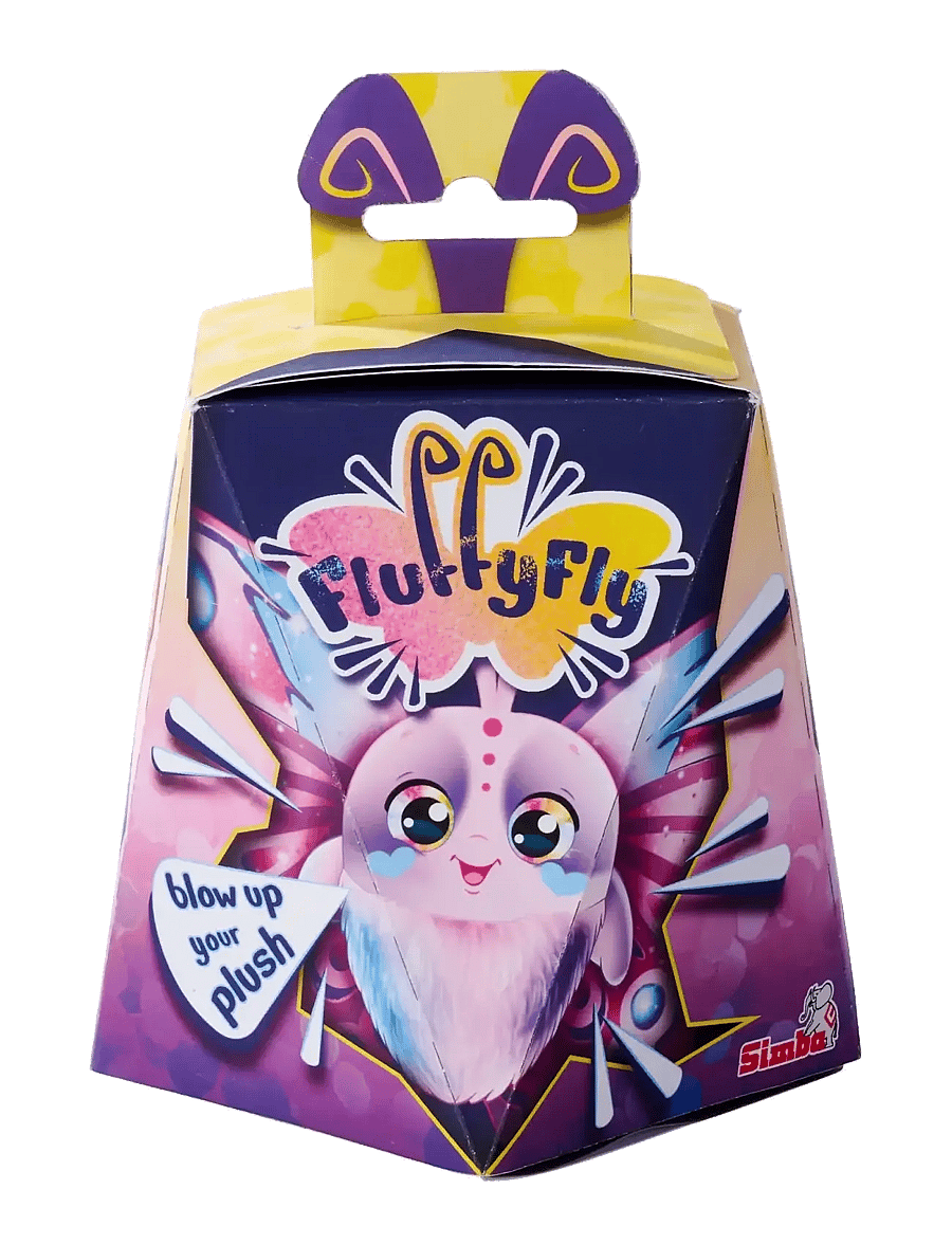 Simba Toys - Fluffy Fly Butterfly Plush, Pink - madalaimad hinnad - pink - 1
