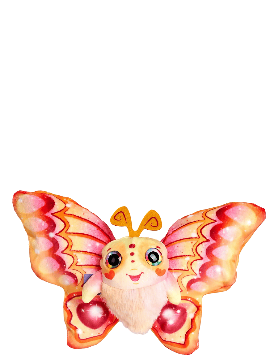 Simba Toys - Fluffy Fly Butterfly Plush, Yellow - die niedrigsten preise - yellow - 0