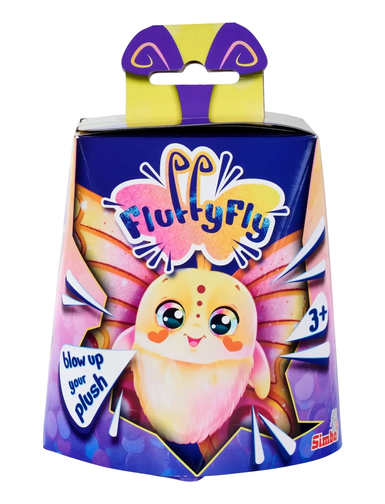 Simba Toys - Fluffy Fly Butterfly Plush, Yellow - kuscheltiere - yellow - 2