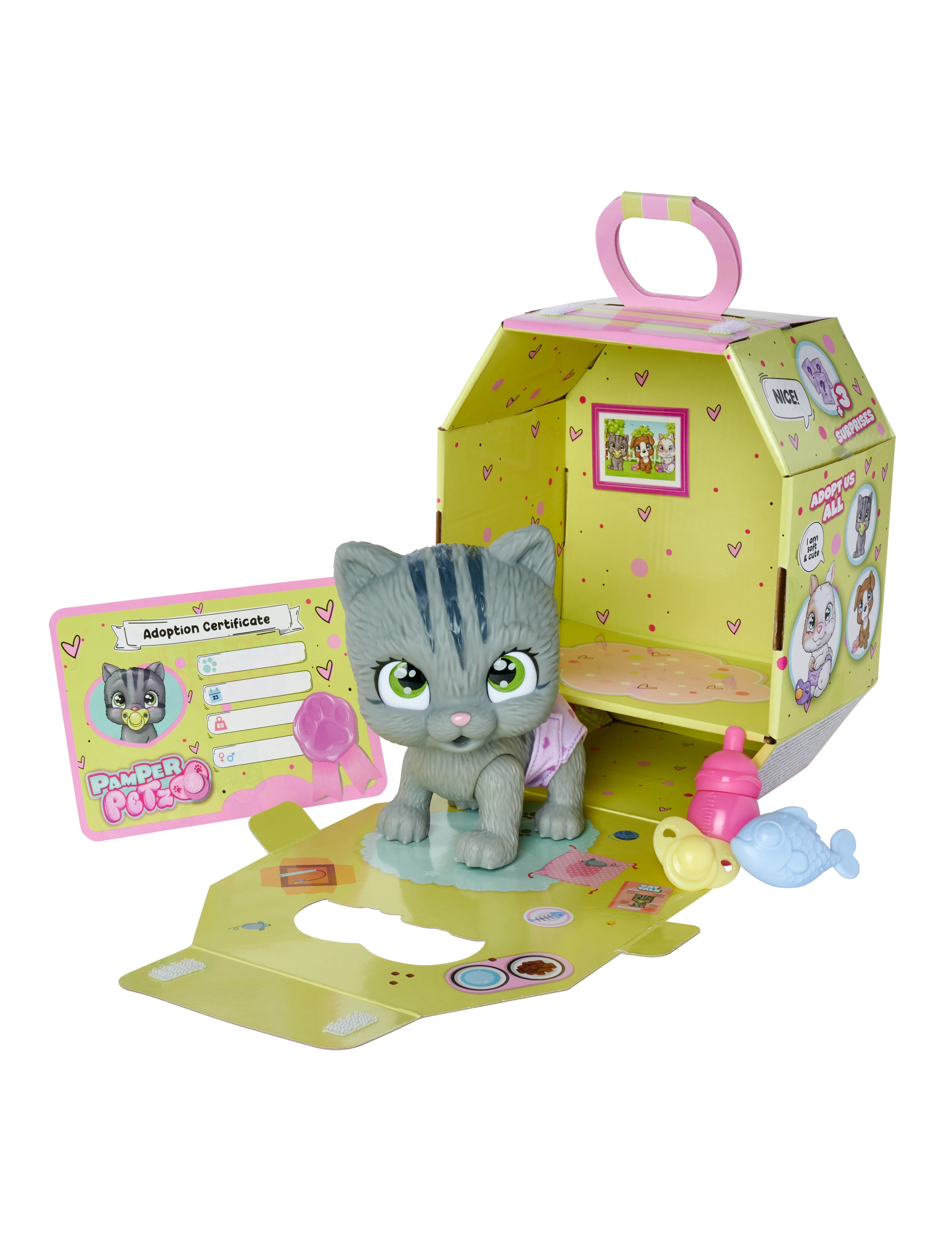 SIMBA Spielzeug Pamper Petz Cat Patterned - One Size - Kinder