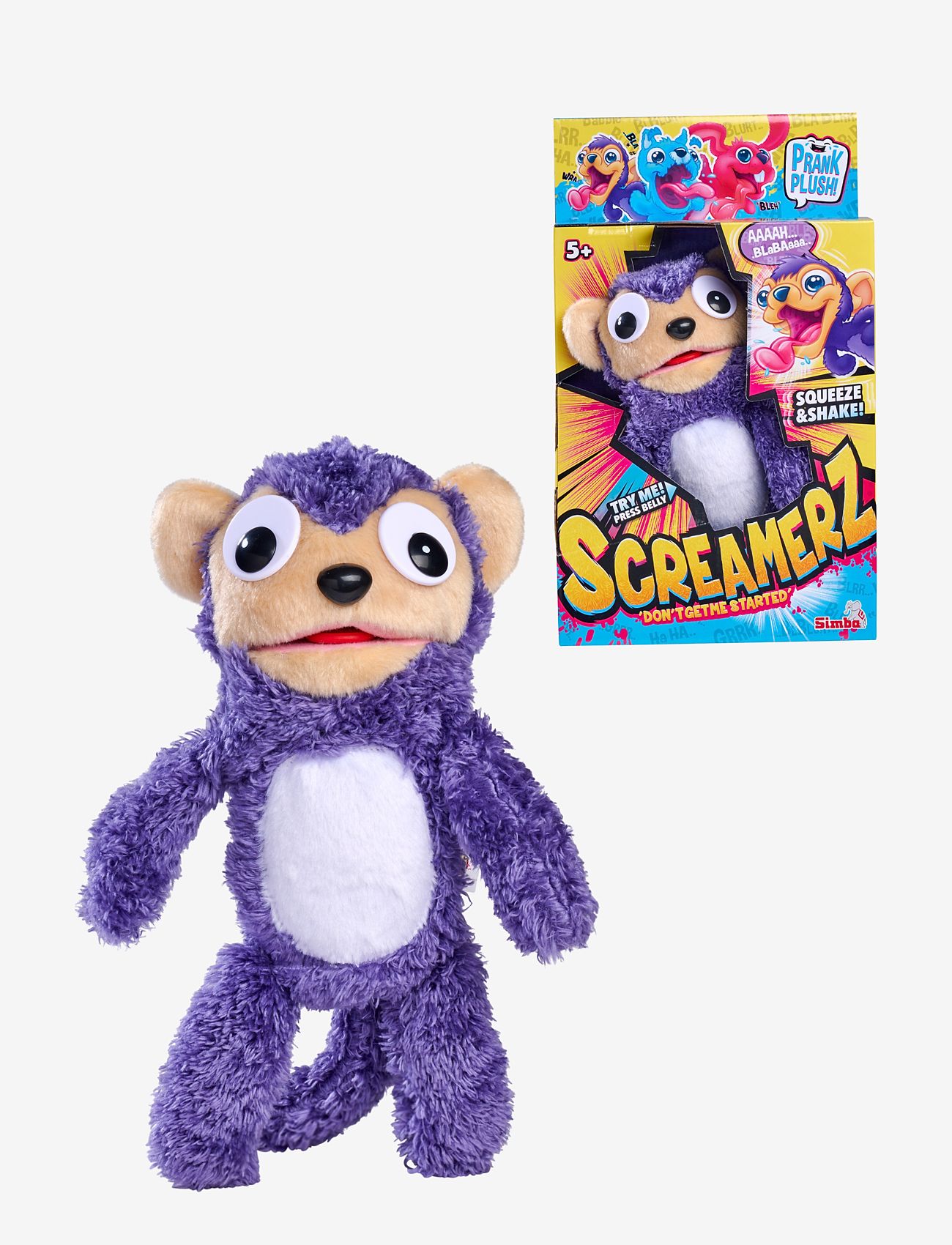 Simba Toys - Simba Toys ScreamerZ Monkey - laveste priser - purple - 1