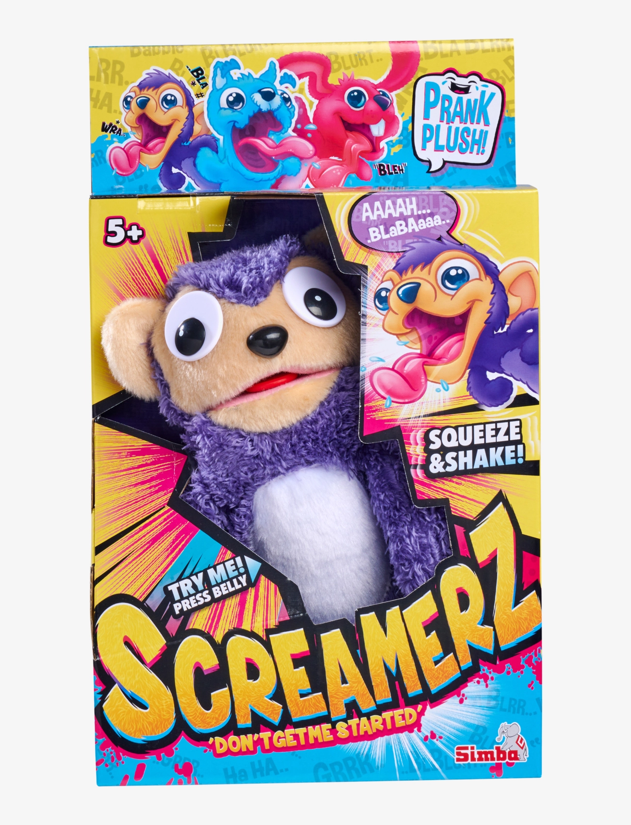 Simba Toys - Simba Toys ScreamerZ Monkey - interaktiivsed loomad - purple - 3