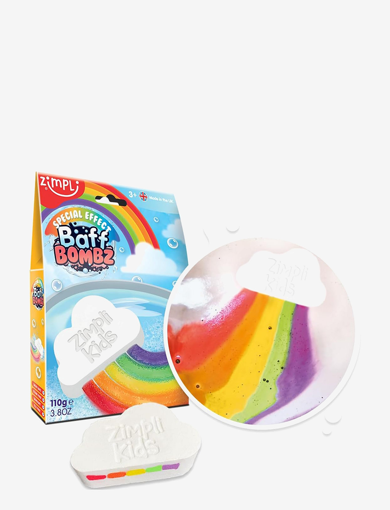Simba Toys - Zimpli Kids Baff Bombz Rainbow - badelegetøj - multi coloured - 1