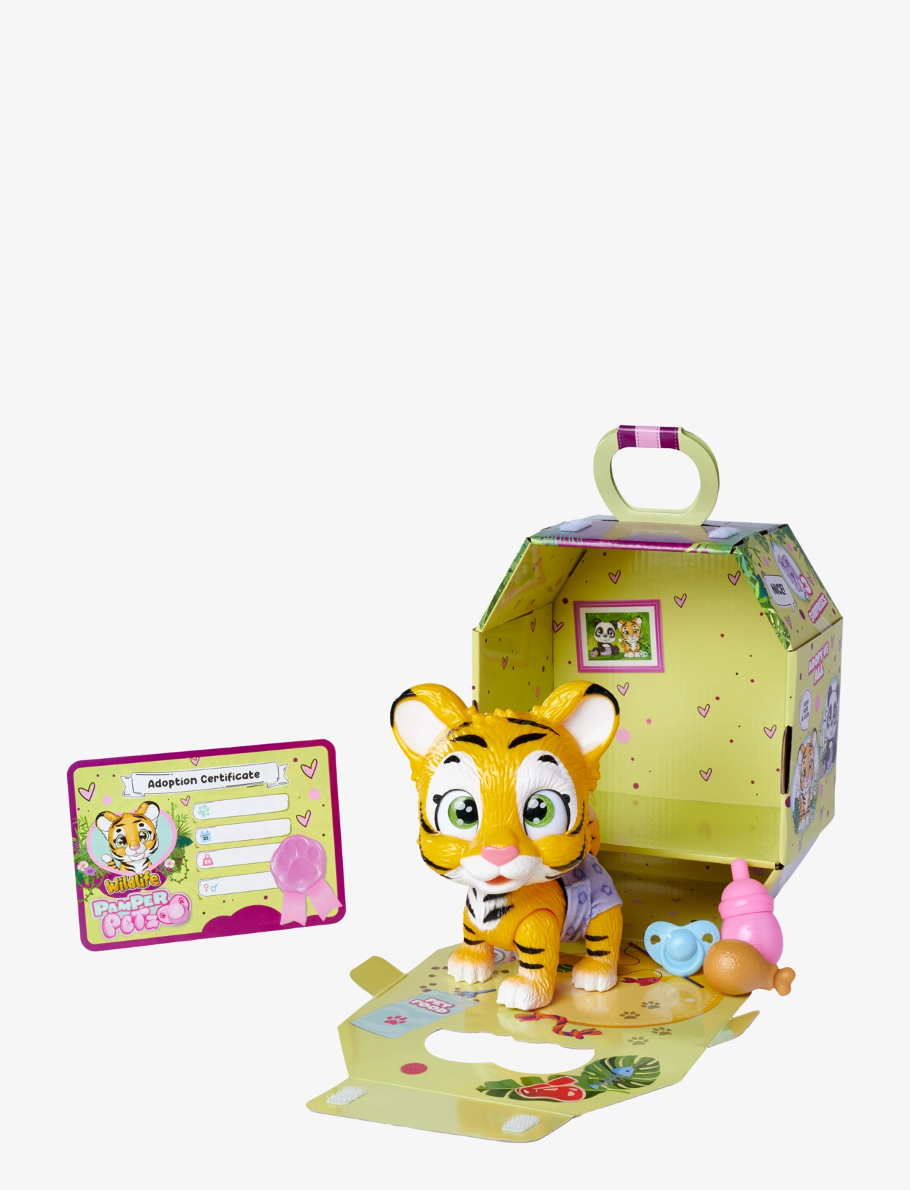 Tigerdyret Pamper Petz Tiger, One Size, Multi/patterned, Interaktive Dyr Og Robotter > Interaktive Dyr, Børn