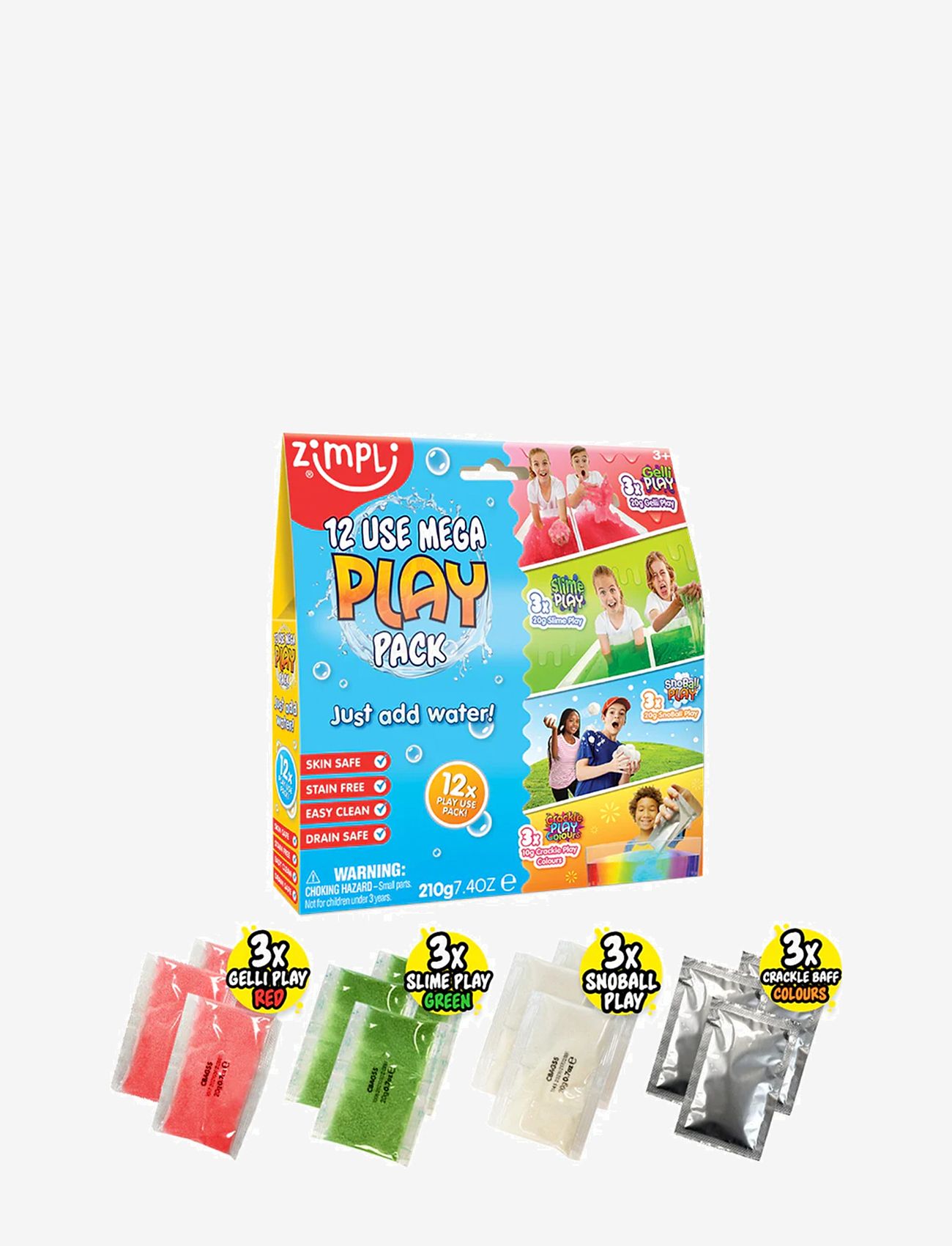 Simba Toys - Zimpli Kids Mega Play Pack - slajm - multi coloured - 1