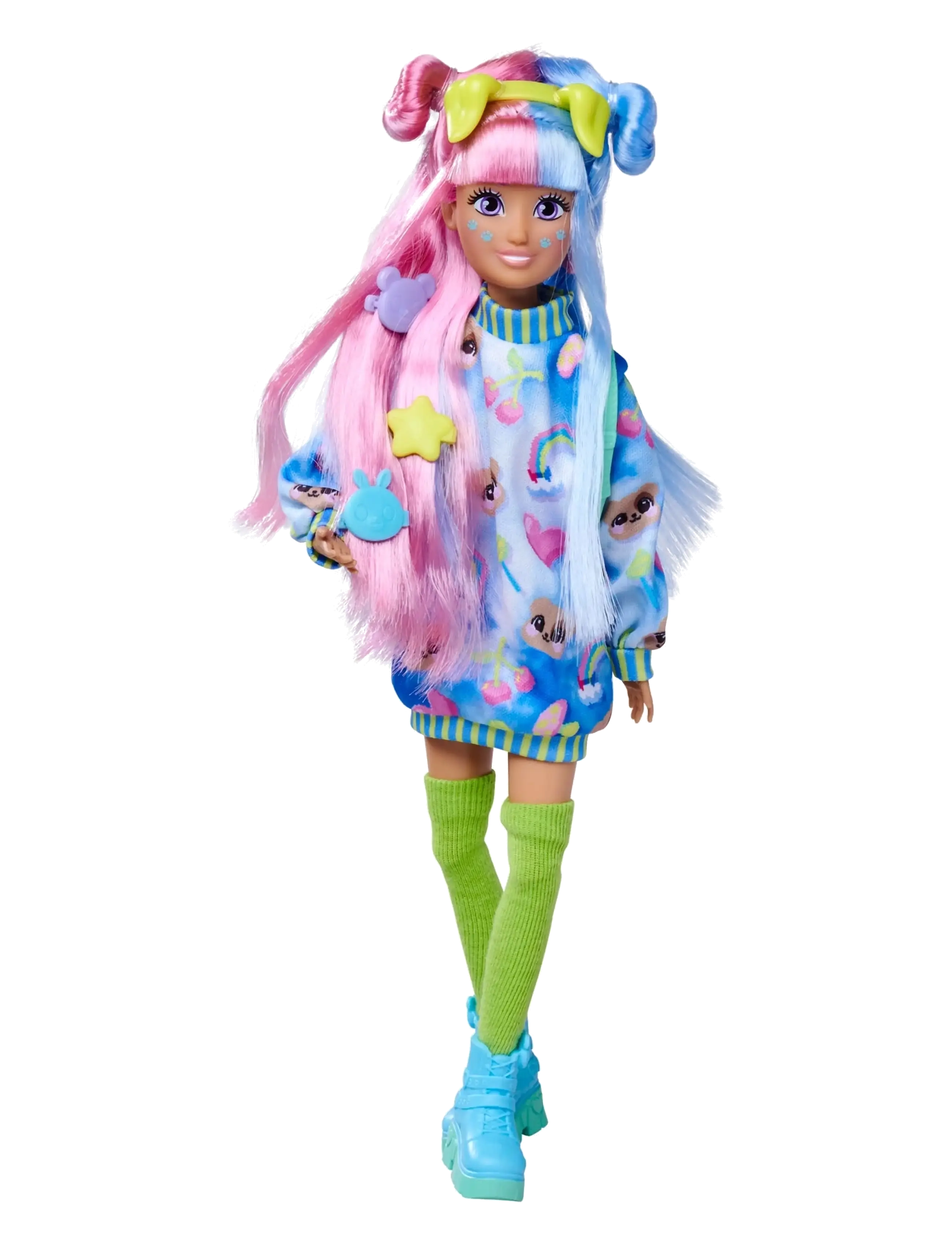 Simba Spielzeug Kawaii Doll Mia, One Size, Dolls & Accessories, Mehrfarbig/gemustert - Dolls, Kinder