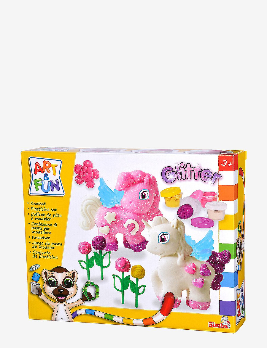 Ükssarvik - Art & Fun Dough Set Unicorn - voolimismass - yellow - 2