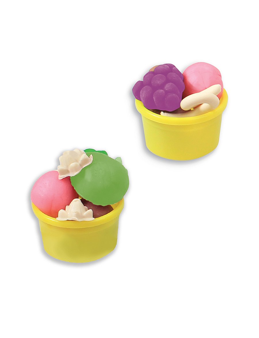 Simba Toys - Art & Fun Dough Set Fruit Bucket - voolimismass - multicolor - 0