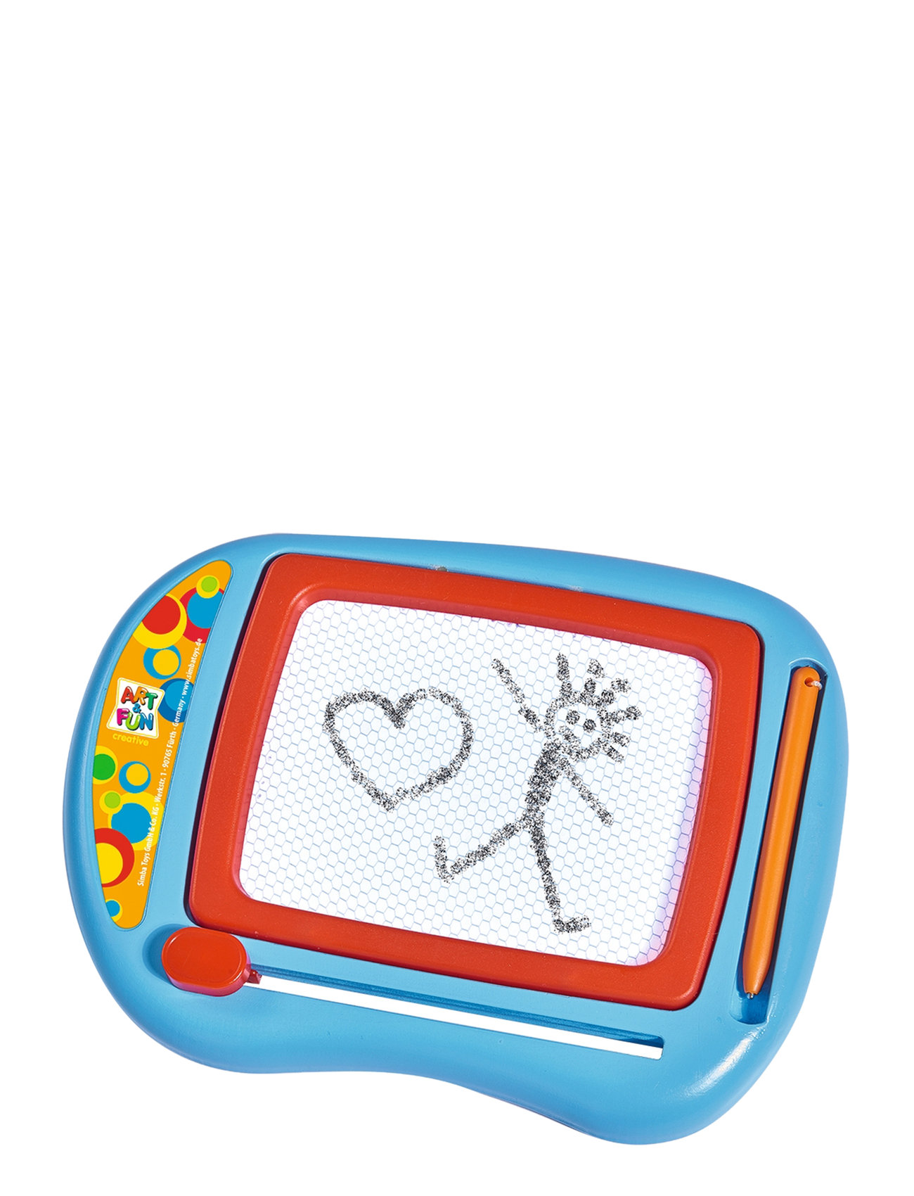 Simba Toys - Art & Fun Magnetisk Rittavla - skrivset - yellow - 0