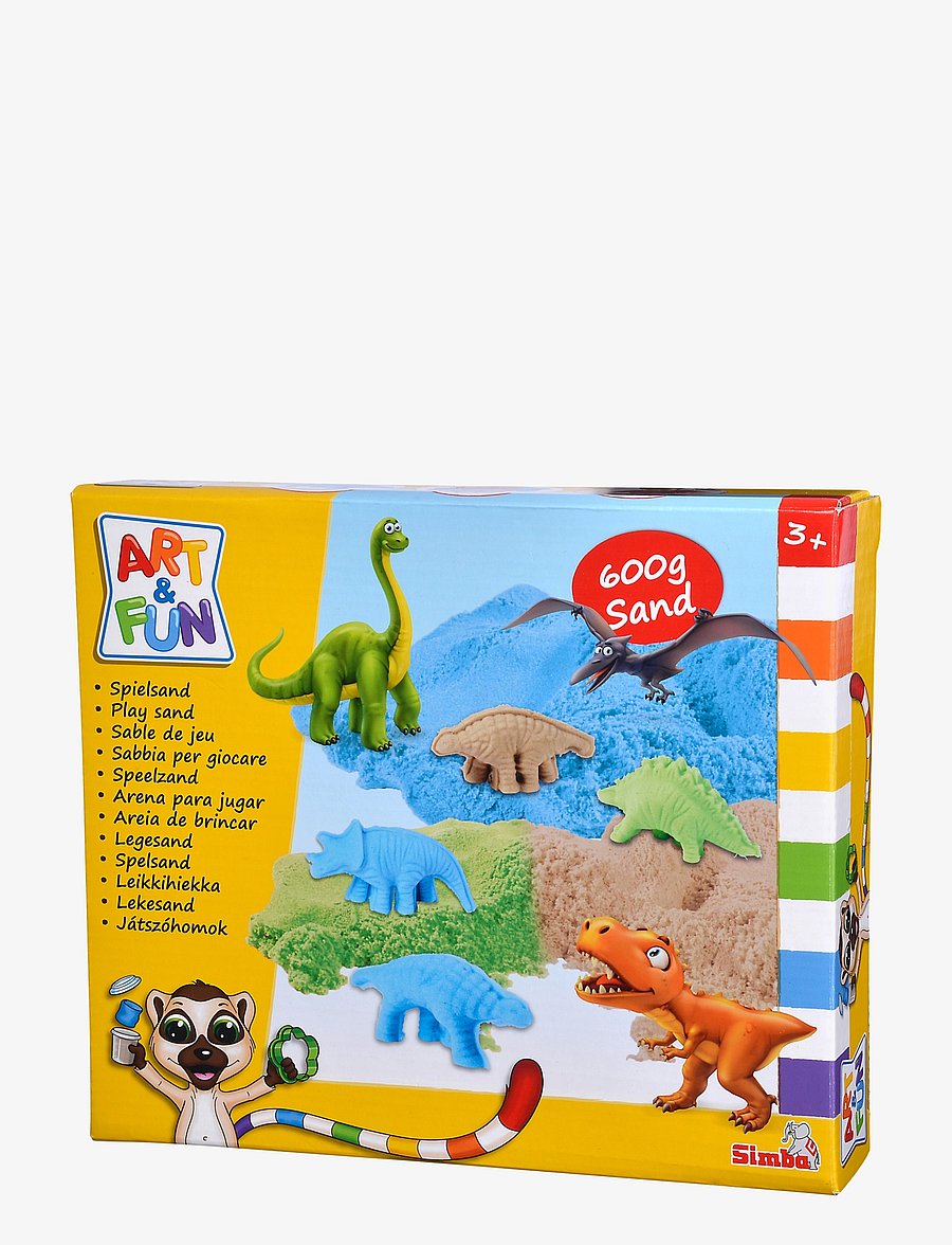 Simba Toys - Art & Fun Playsand Set Dinosaurs - käsitöökomplekt - multicoloured - 0