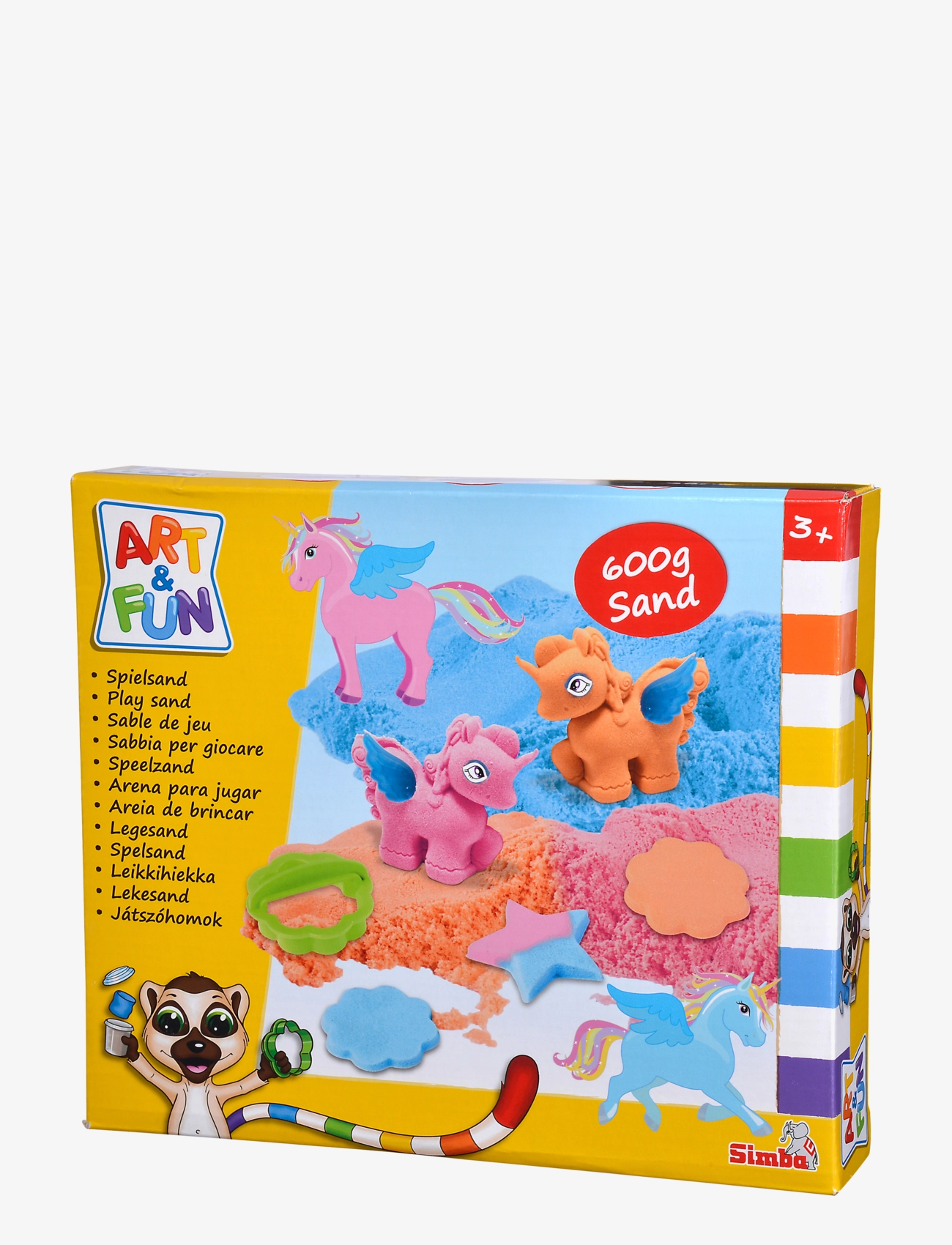 Simba Legetøj Art & Fun Playsand Set Unicorn, One Size, Multi/patterned, Håndværk > Håndværkssæt, Børn