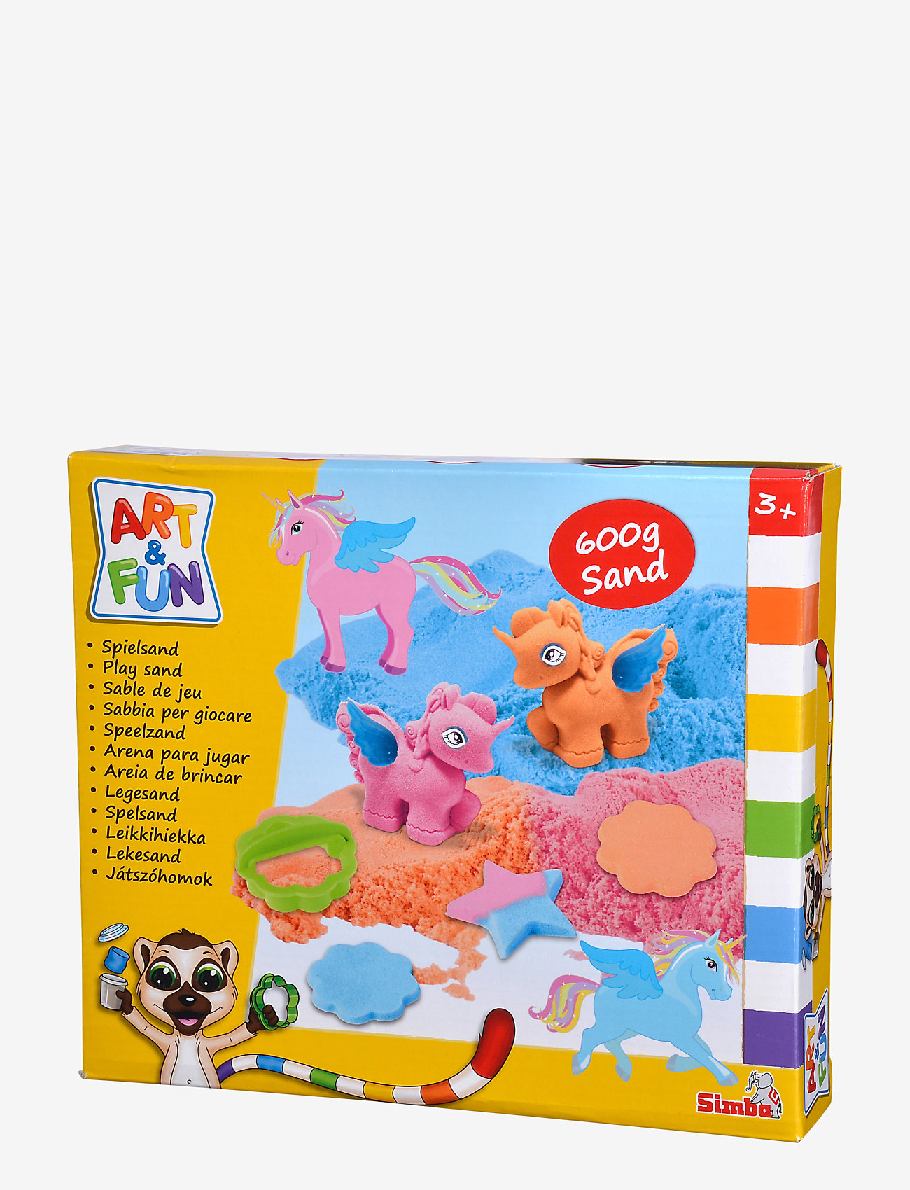 Simba Toys - Art & Fun Playsand Set Unicorn - kreasæt - multicoloured - 1