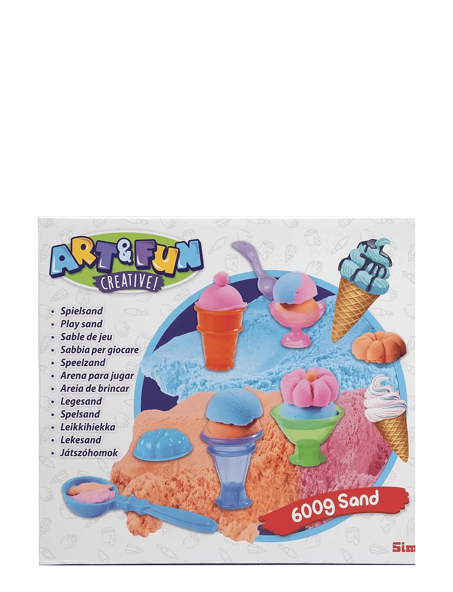 Simba Toys - Art & Fun Playsand Set Ice Creme - askartelusetit - multicoloured - 2