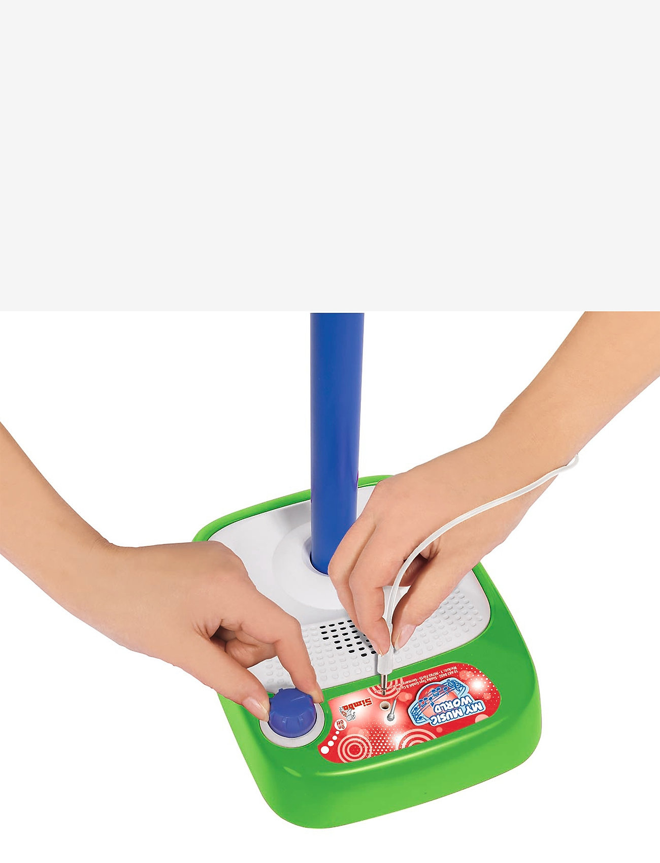 Simba Toys - My Music World Microphone Stand - laveste priser - blue - 4