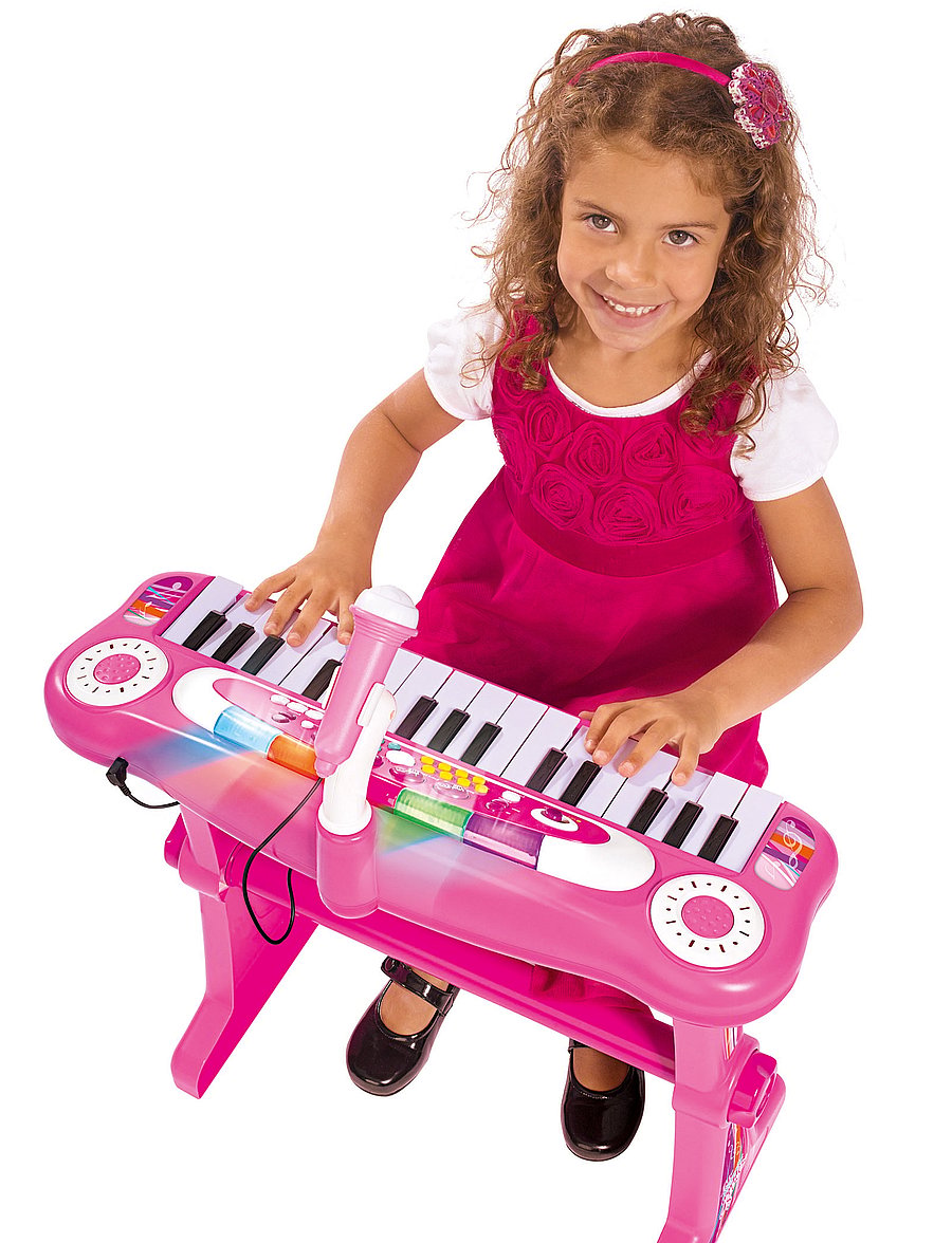 Simba Toys - My Music World Girls Standing Keyboard - musikinstrument - pink - 5