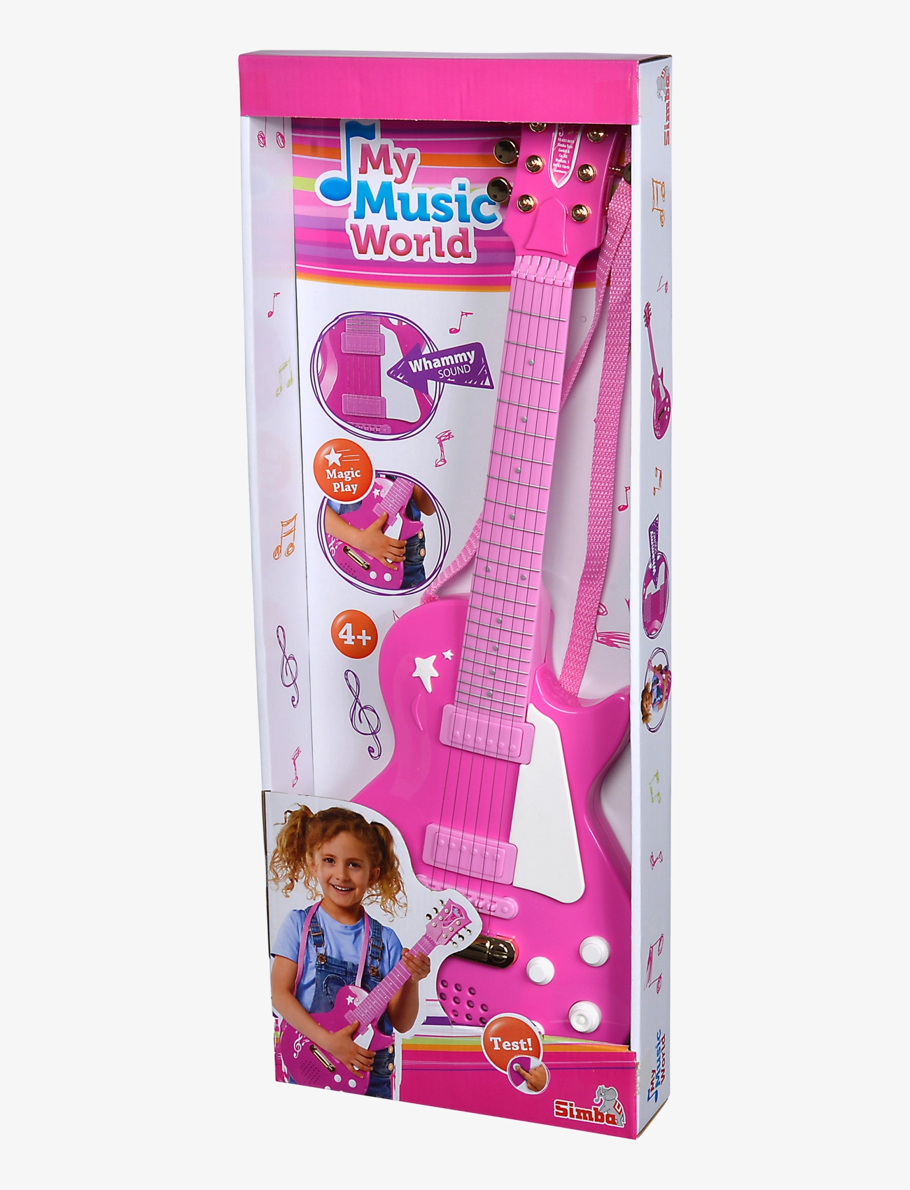 Simba Toys - My Music World Girls Rock Guitar - pink - 2
