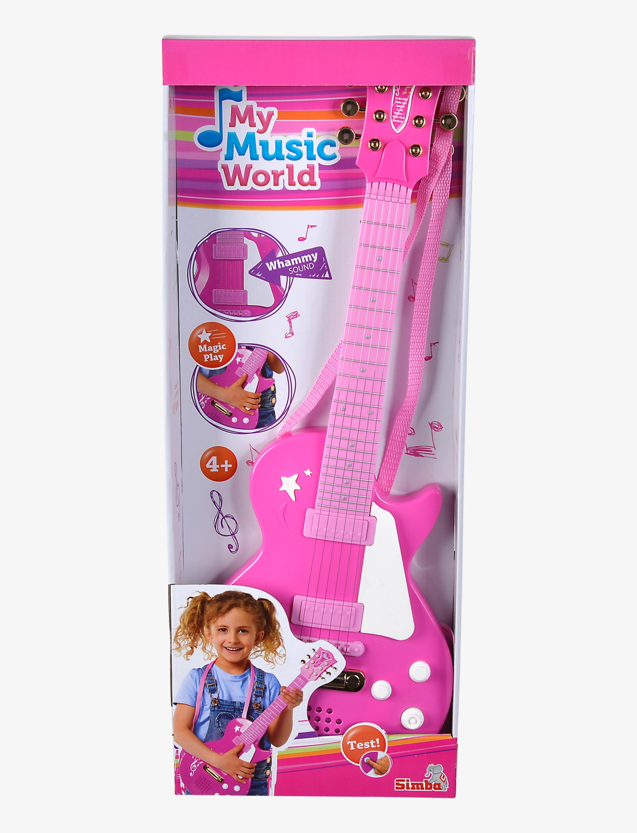 Simba Toys - My Music World Girls Rock Guitar - pink - 3