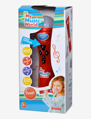 Simba Toys - My Music World Mikrofon med Morsom Stemmeforvrengning - de laveste prisene - multi coloured - 2