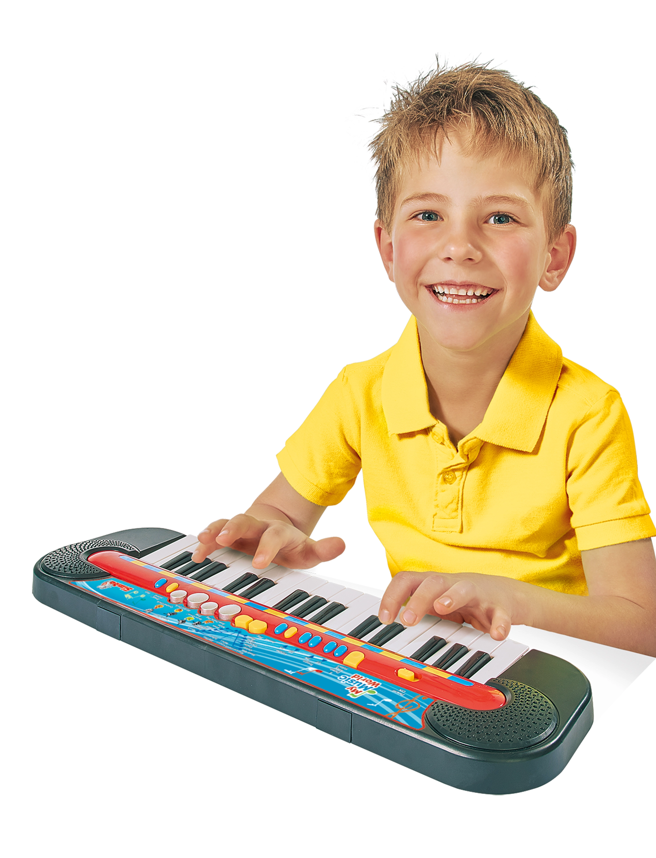 Simba Legetøj My Music World Keyboard, One Size, Multi/patterned, Legetøj > Musical Instruments, Børn