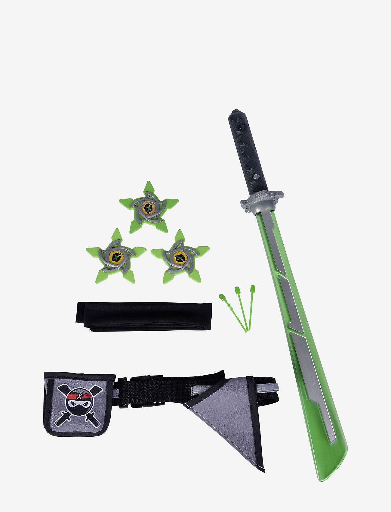 Simba Toys - Simba Toys Ninja Mega-Set, 9 pcs. - costume accessories - green - 3