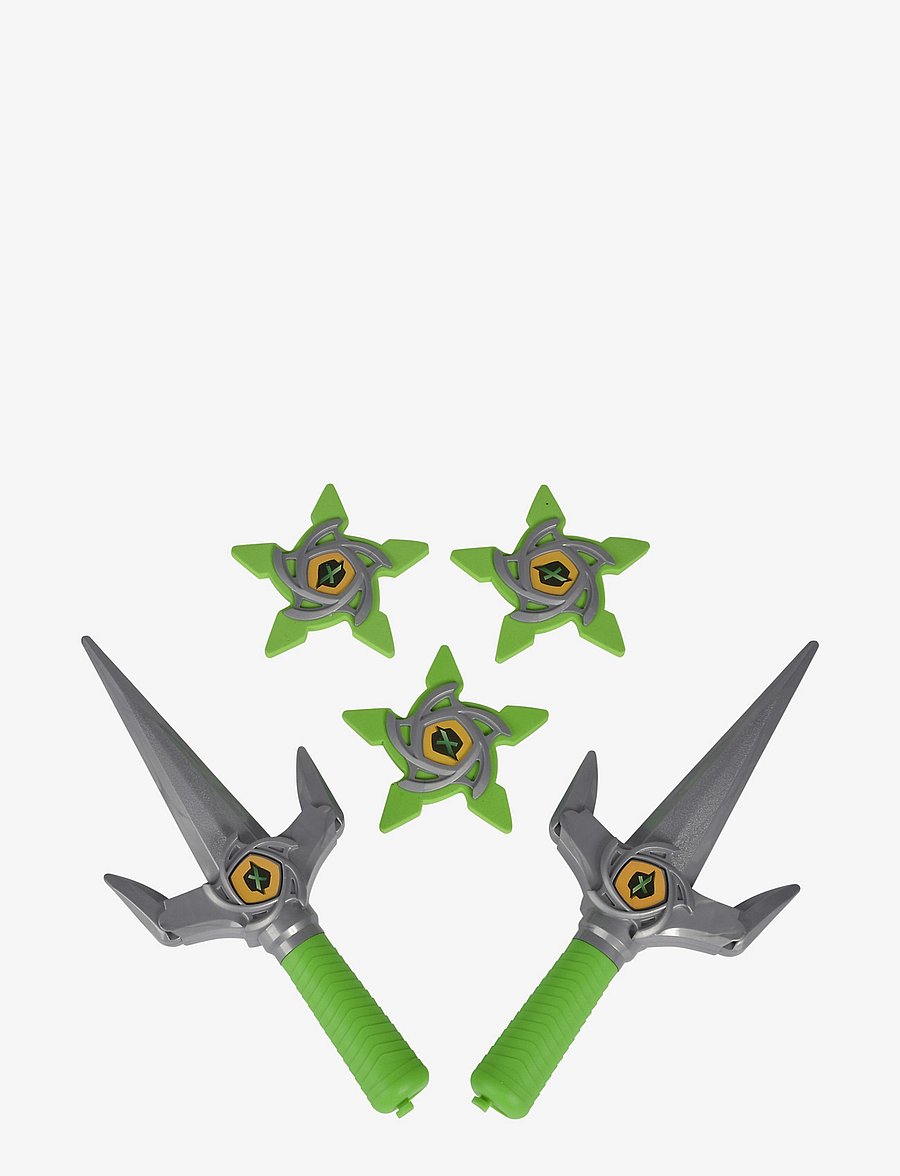 Simba Toys - Simba Toys Ninja Knives and Stars - kostüümide aksessuaarid - green - 2