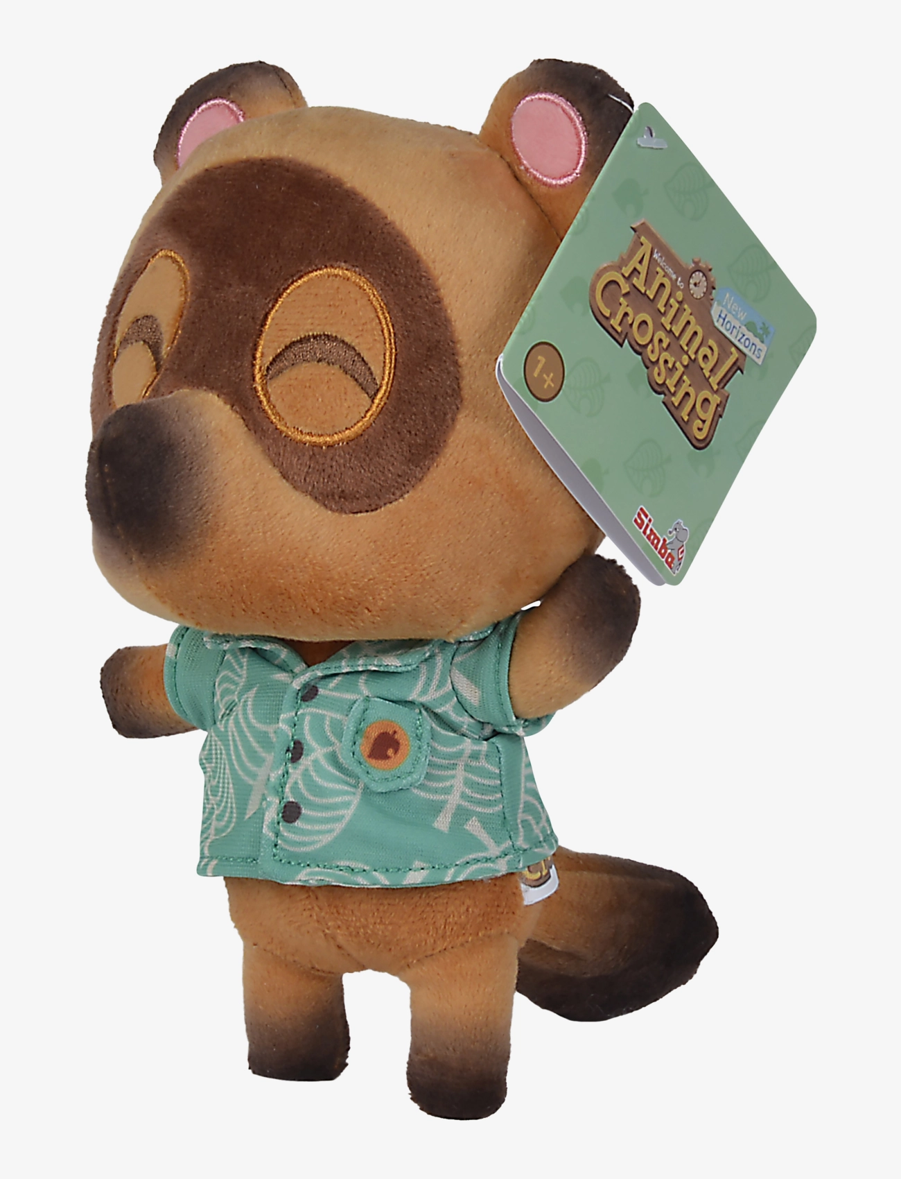 Simba Toys - Animal Crossing, Timmy Plush (25 cm) - pliušiniai gyvūnai - brown - 1