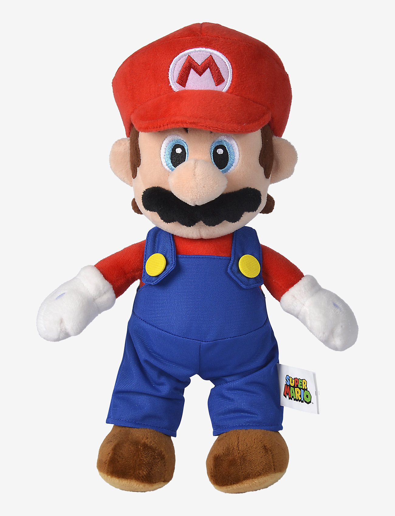 Simba Toys - Super Mario Mario Plush, 30cm - multi coloured - 0