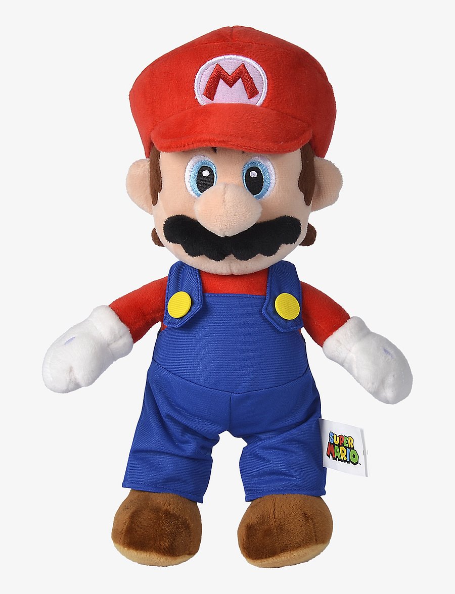 Super Mario - Super Mario Mario Plush, 30cm - pehmed mänguasjad - multi coloured - 1