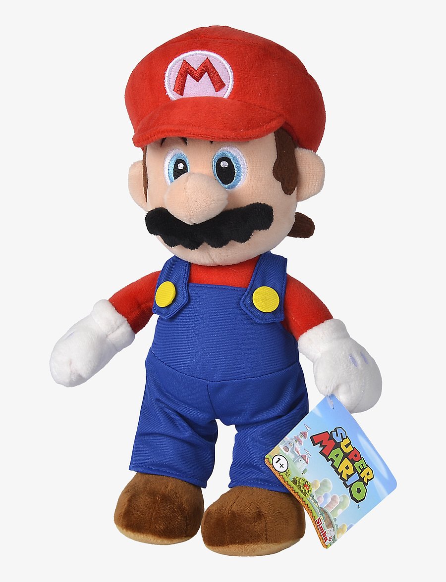 Super Mario - Super Mario Mario Plush, 30cm - pehmed mänguasjad - multi coloured - 2