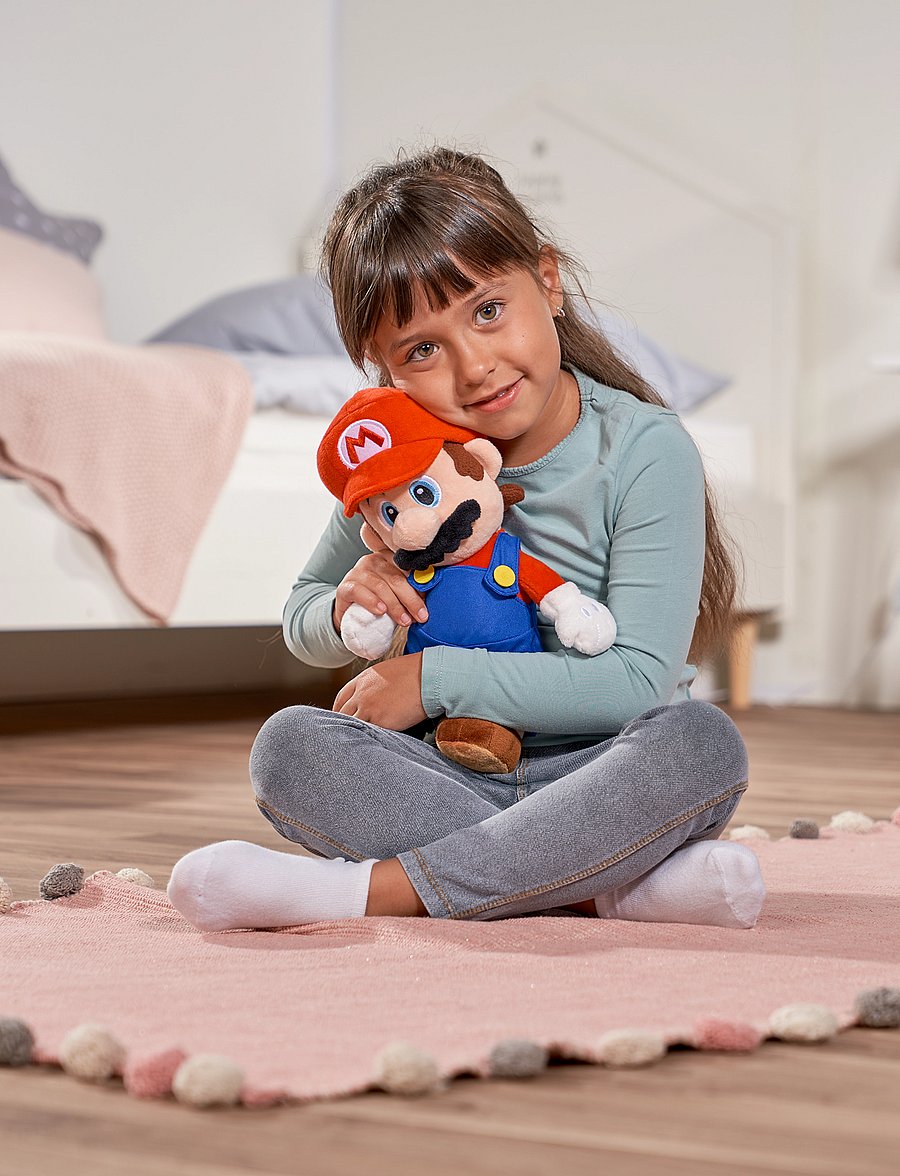 Super Mario - Super Mario Mario Plush, 30cm - pehmed mänguasjad - multi coloured - 4
