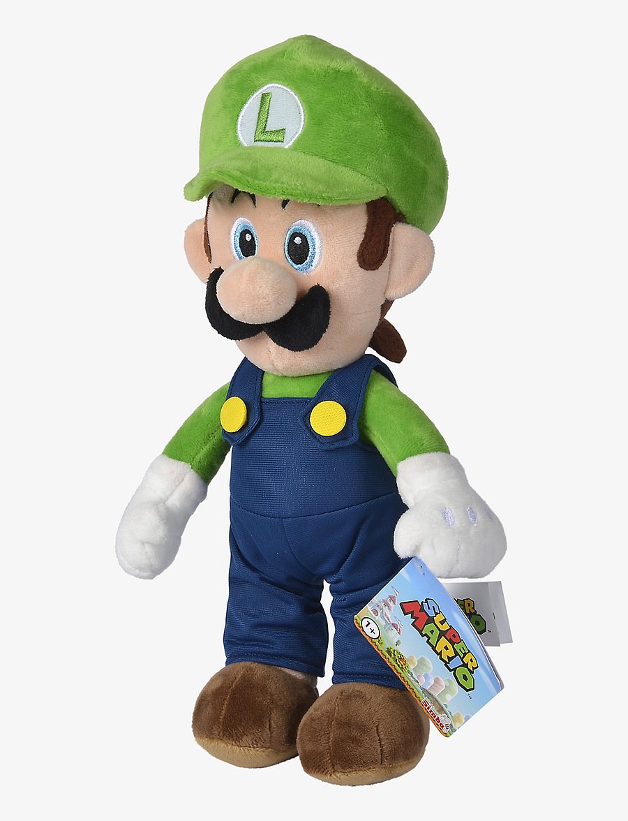 Super Mario - Super Mario Luigi Plush, 30cm - pehmed mänguasjad - multi coloured - 2