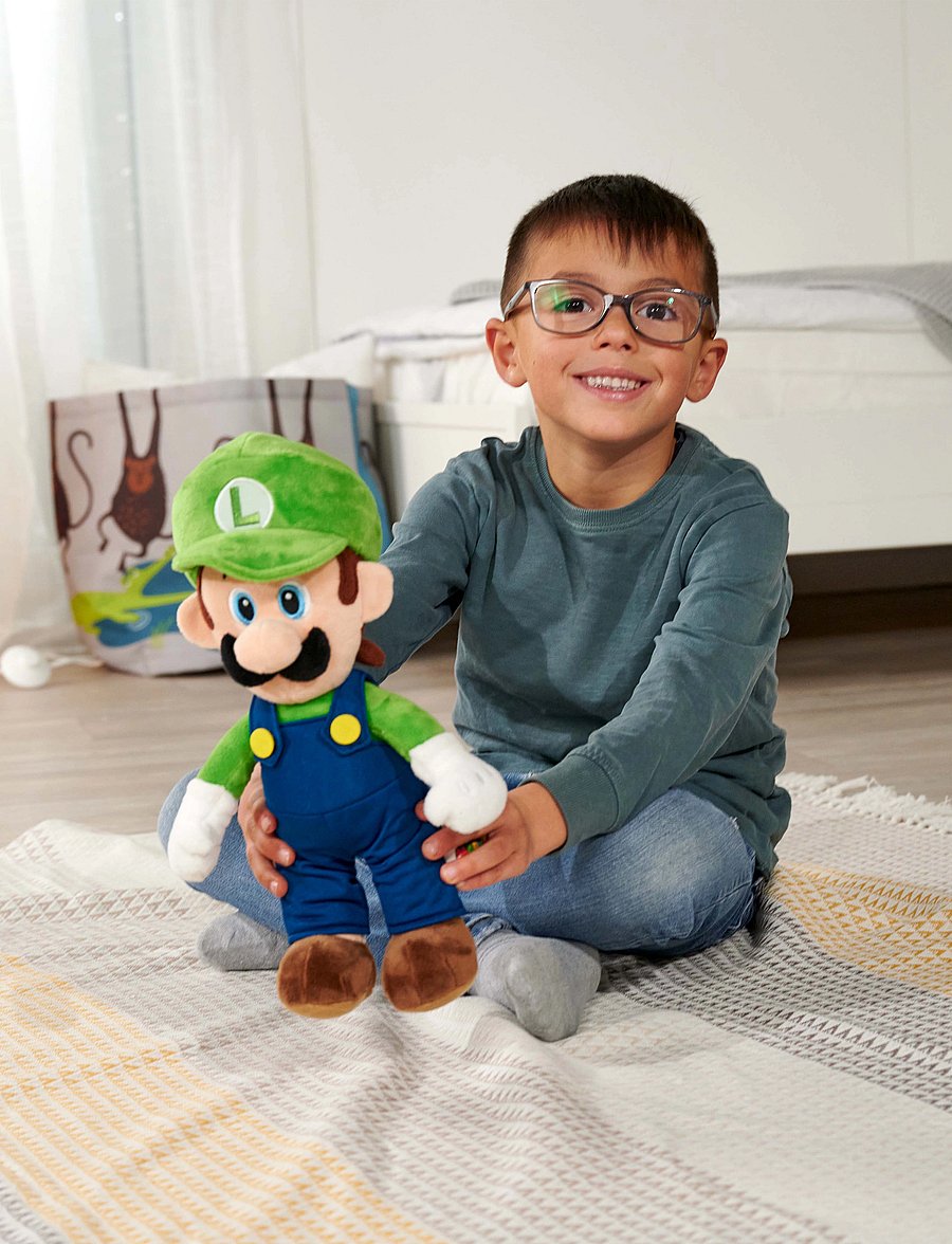 Super Mario - Super Mario Luigi Plush, 30cm - pehmed mänguasjad - multi coloured - 4